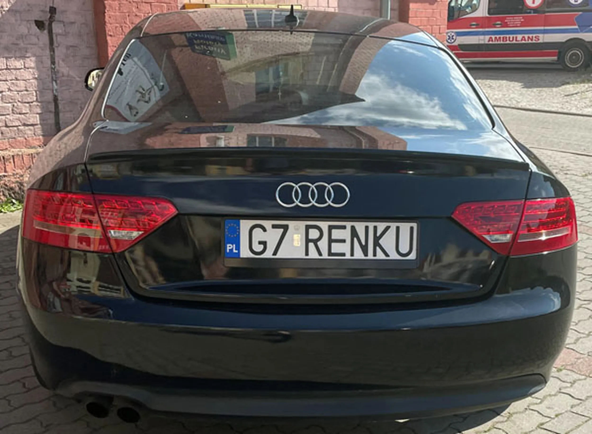 Fajny numer, blacha G7 RENKU