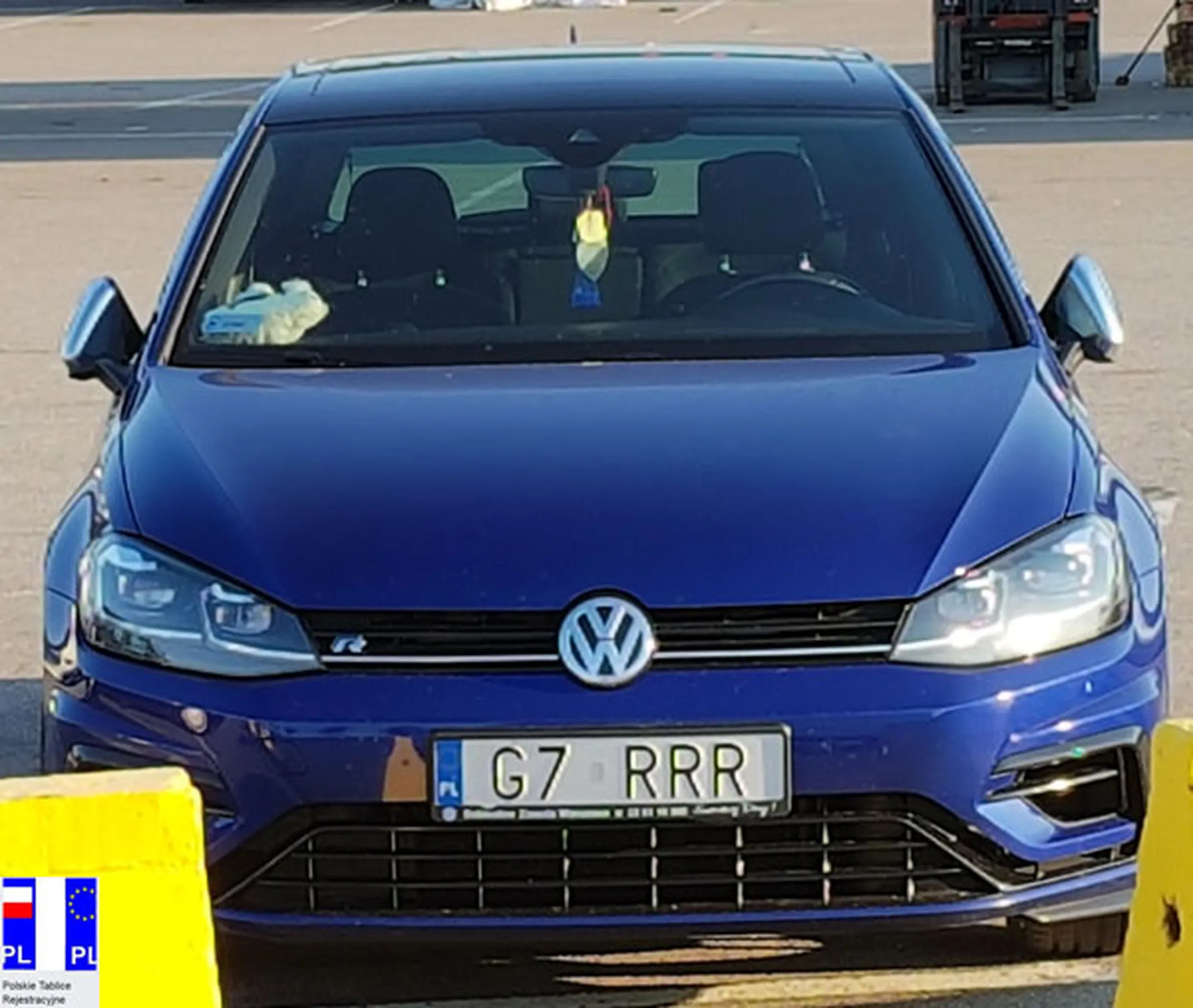 Fajny numer, blacha G7 RRR