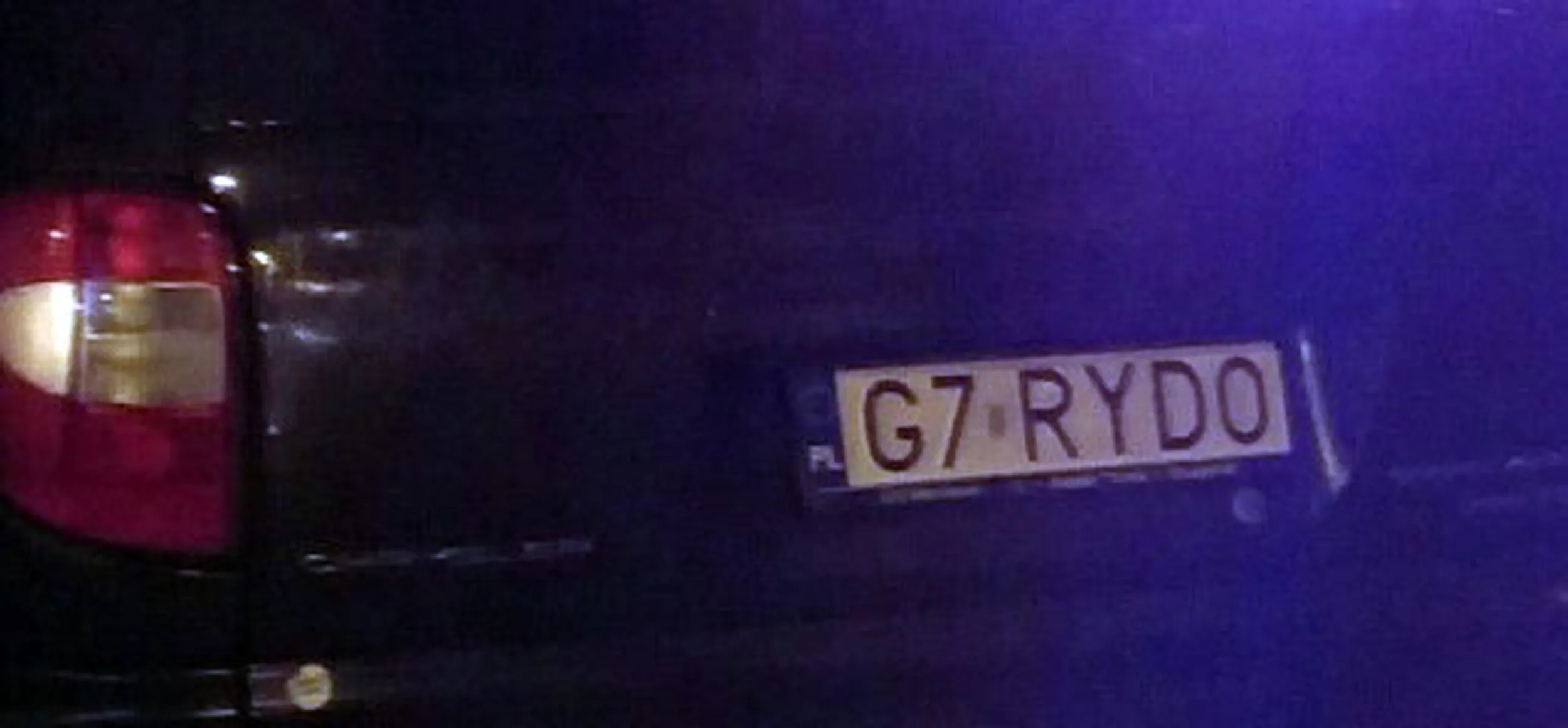 Fajny numer, blacha G7 RYDO