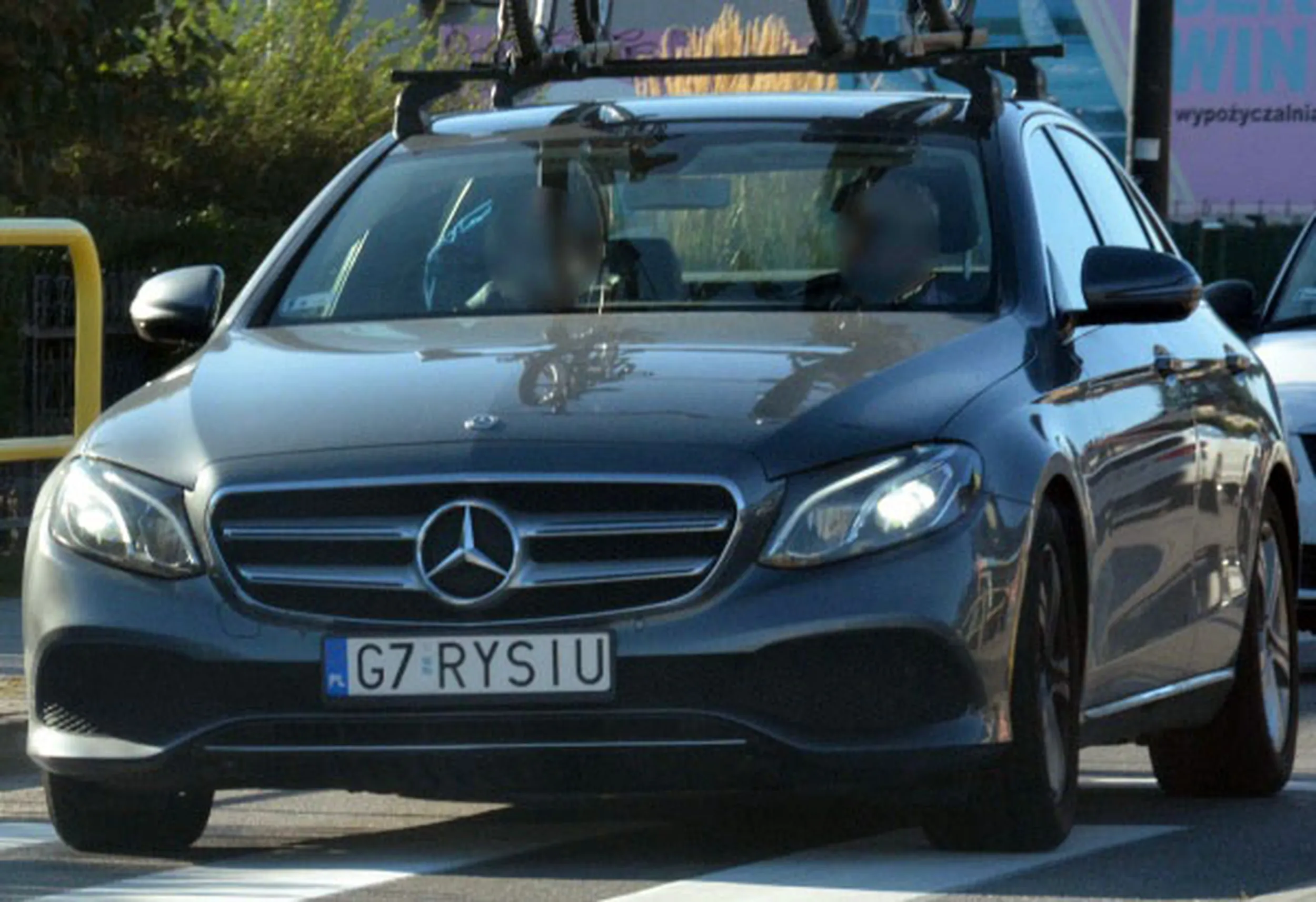 Fajny numer, blacha G7 RYSIU