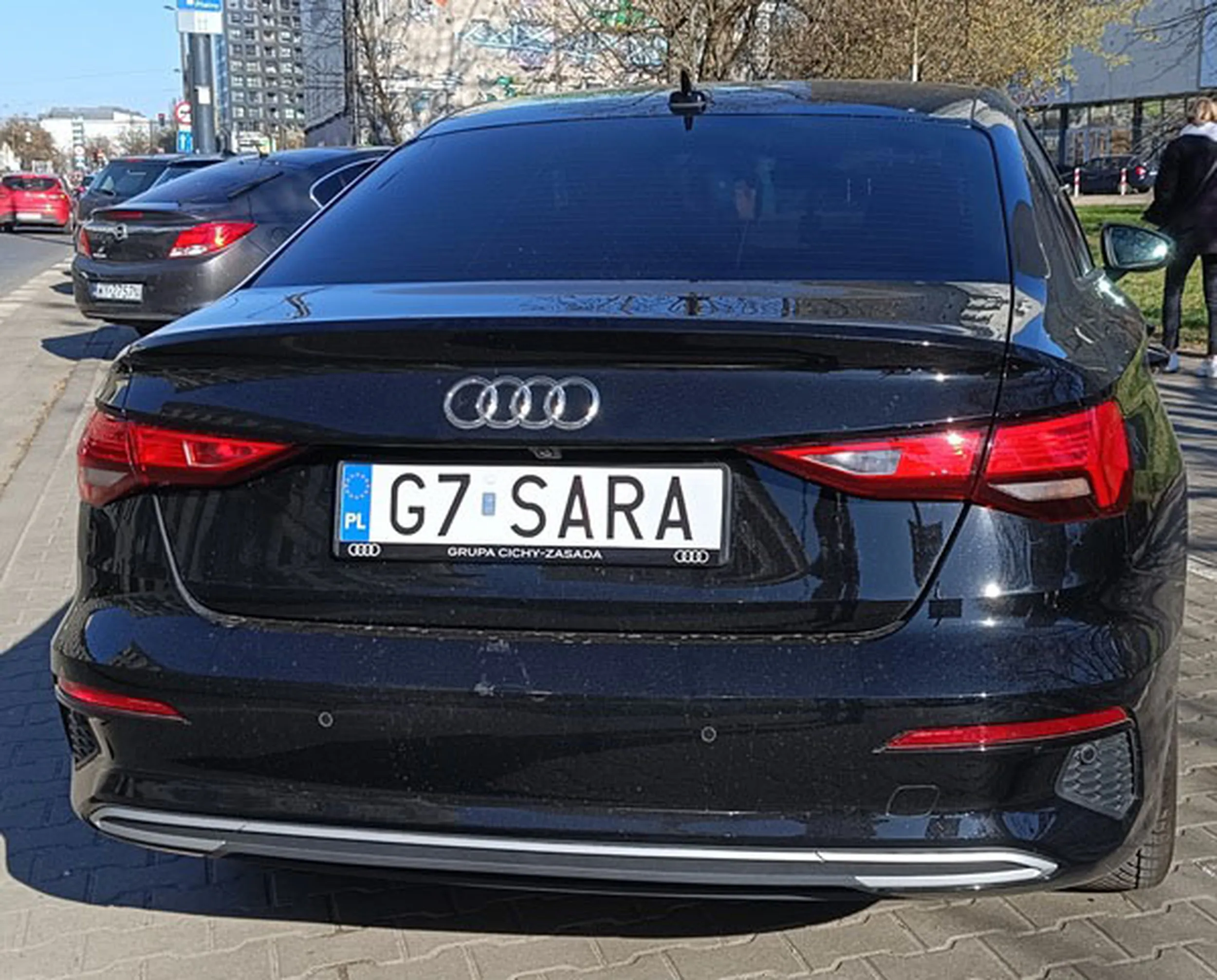 Fajny numer, blacha G7 SARA