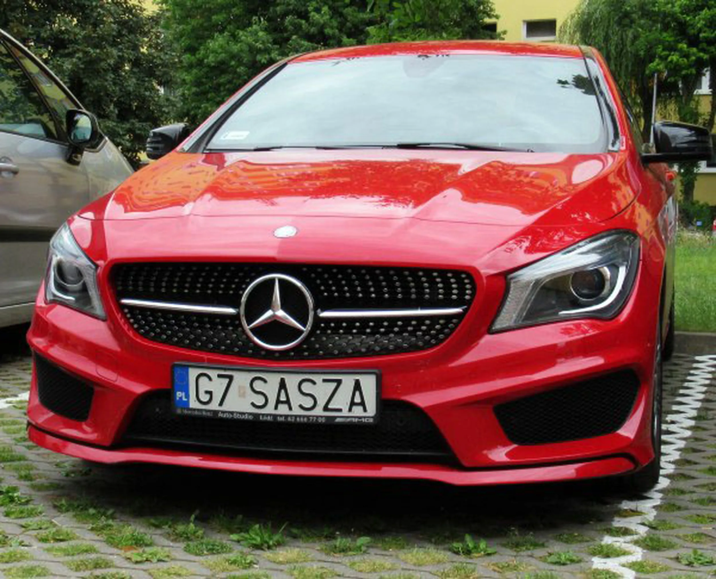 Fajny numer, blacha G7 SASZA