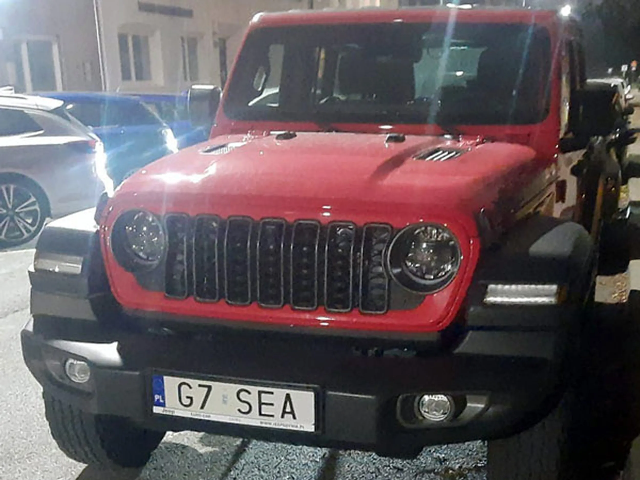 Fajny numer, blacha G7 SEA