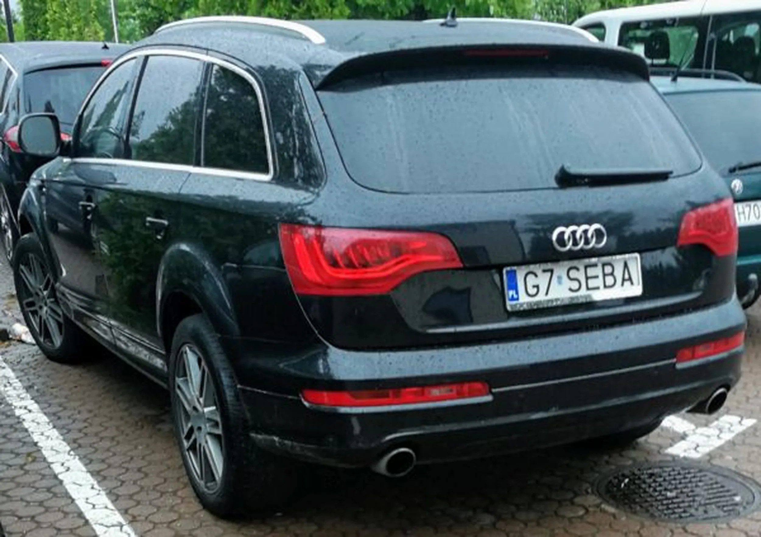 Fajny numer, blacha G7 SEBA