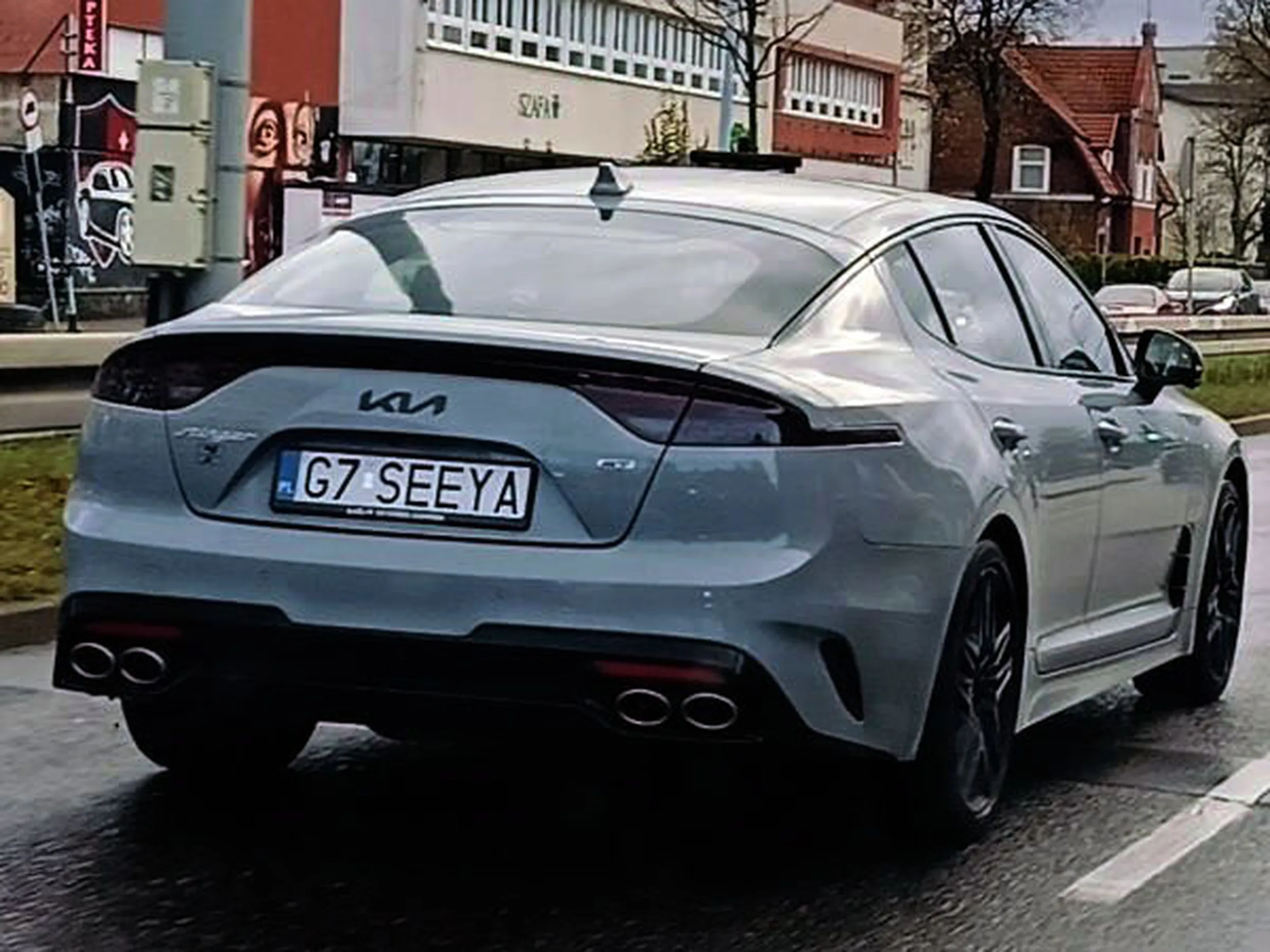 Fajny numer, blacha G7 SEEYA