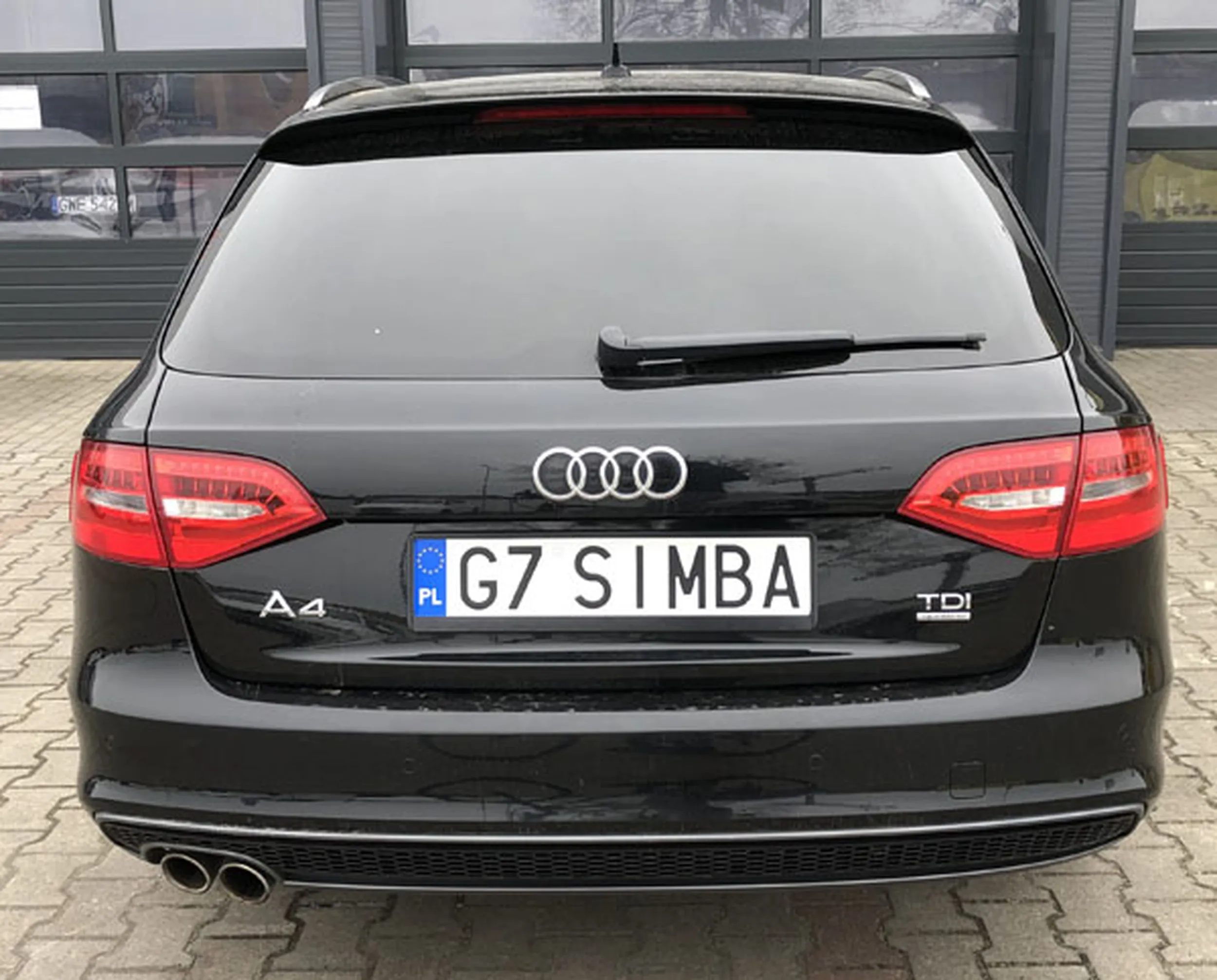 Fajny numer, blacha G7 SIMBA