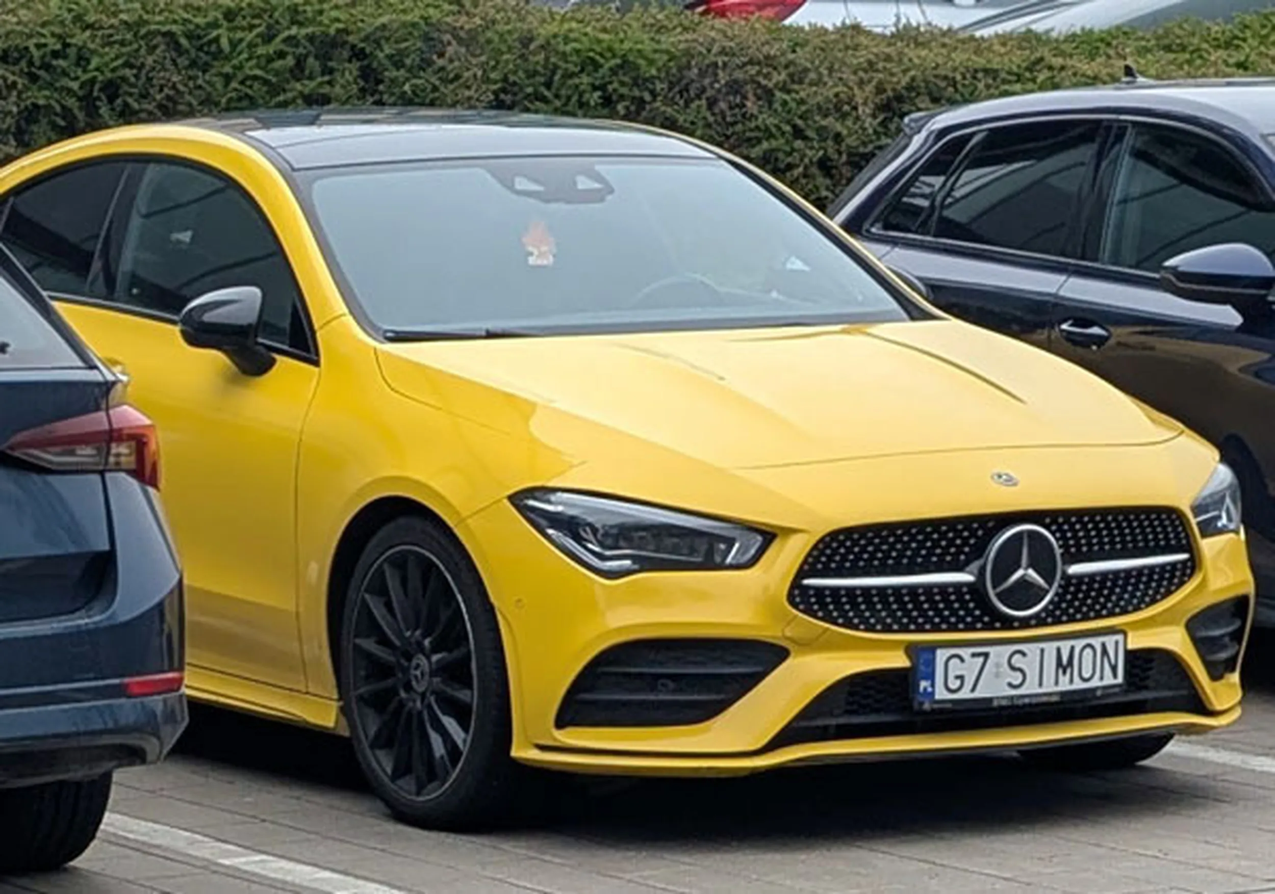 Fajny numer, blacha G7 SIMON