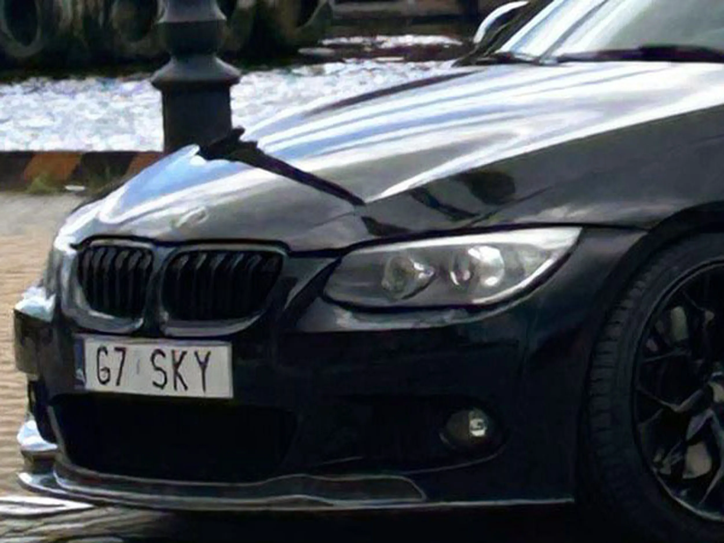 Fajny numer, blacha G7 SKY