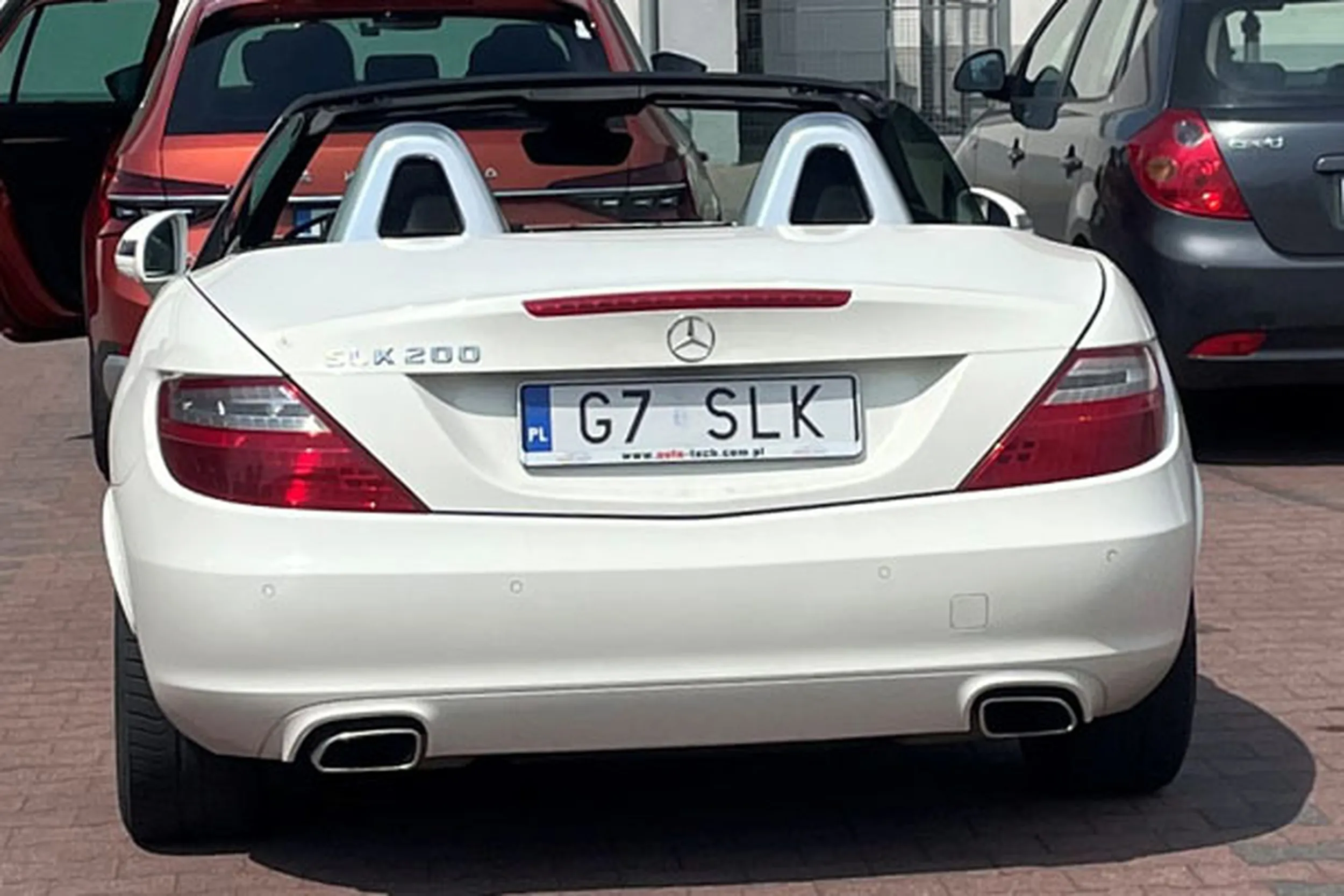 Fajny numer, blacha G7 SLK
