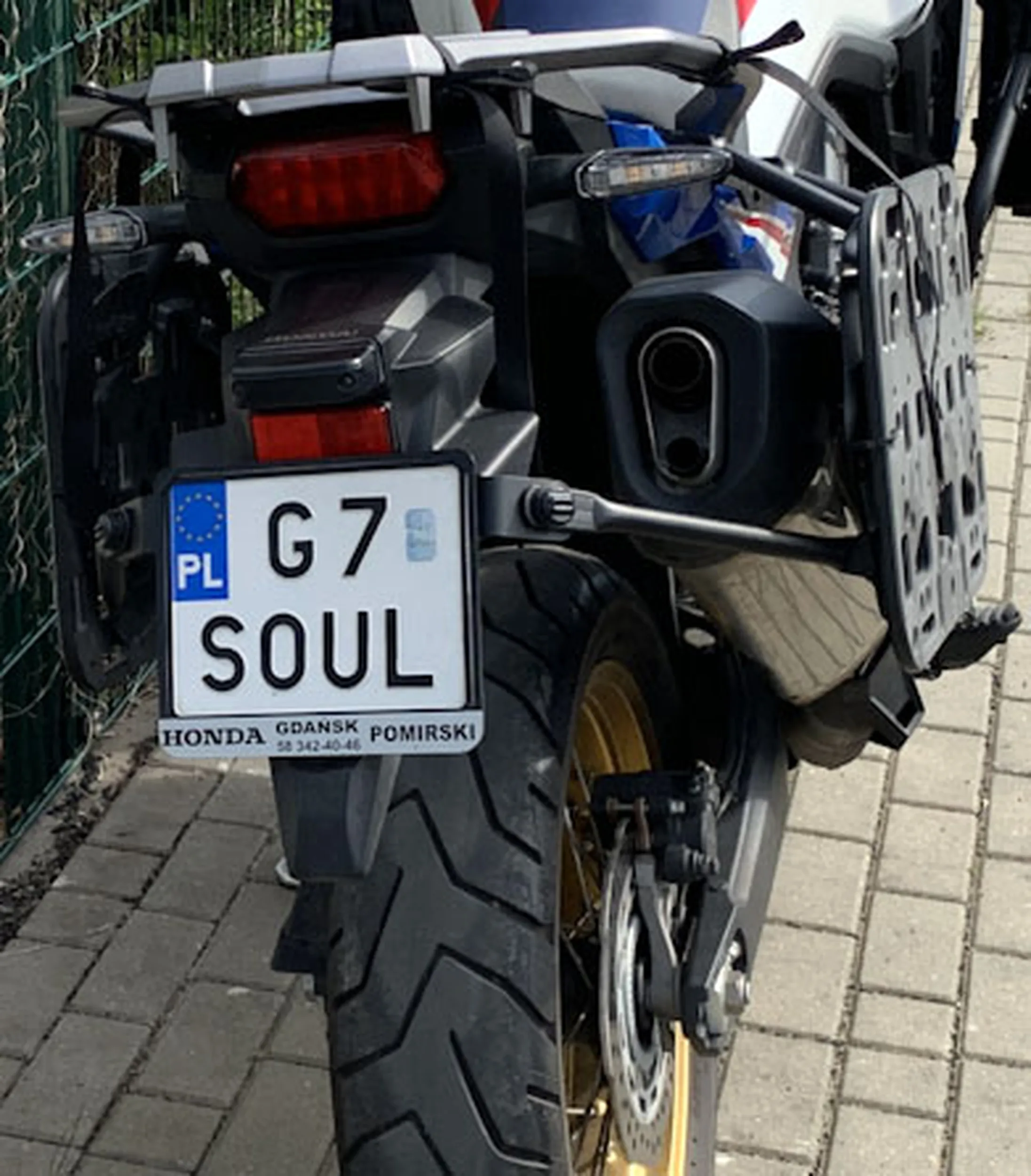 Fajny numer, blacha G7 SOUL