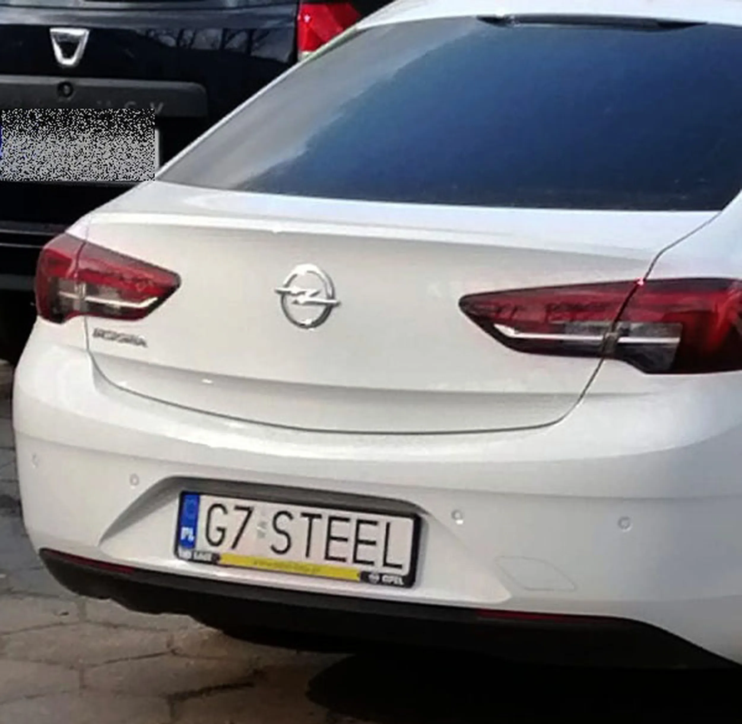 Fajny numer, blacha G7 STEEL