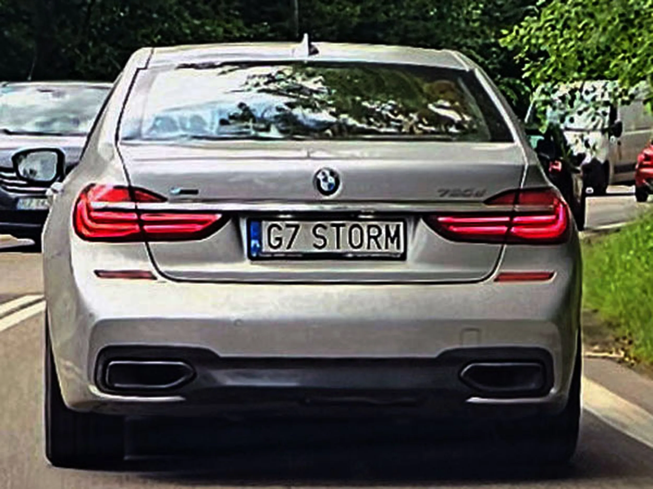 Fajny numer, blacha G7 STORM