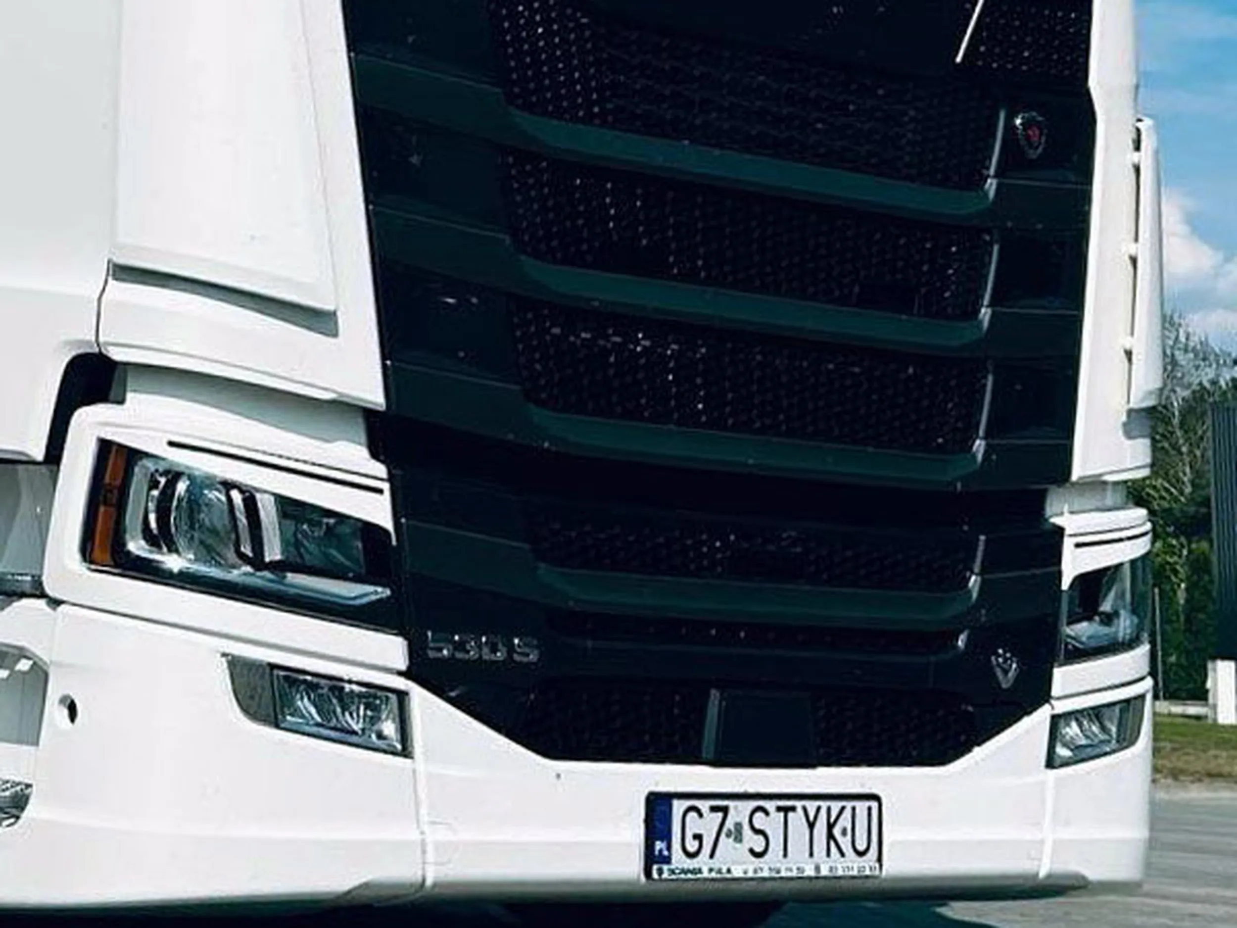 Fajny numer, blacha G7 STYKU