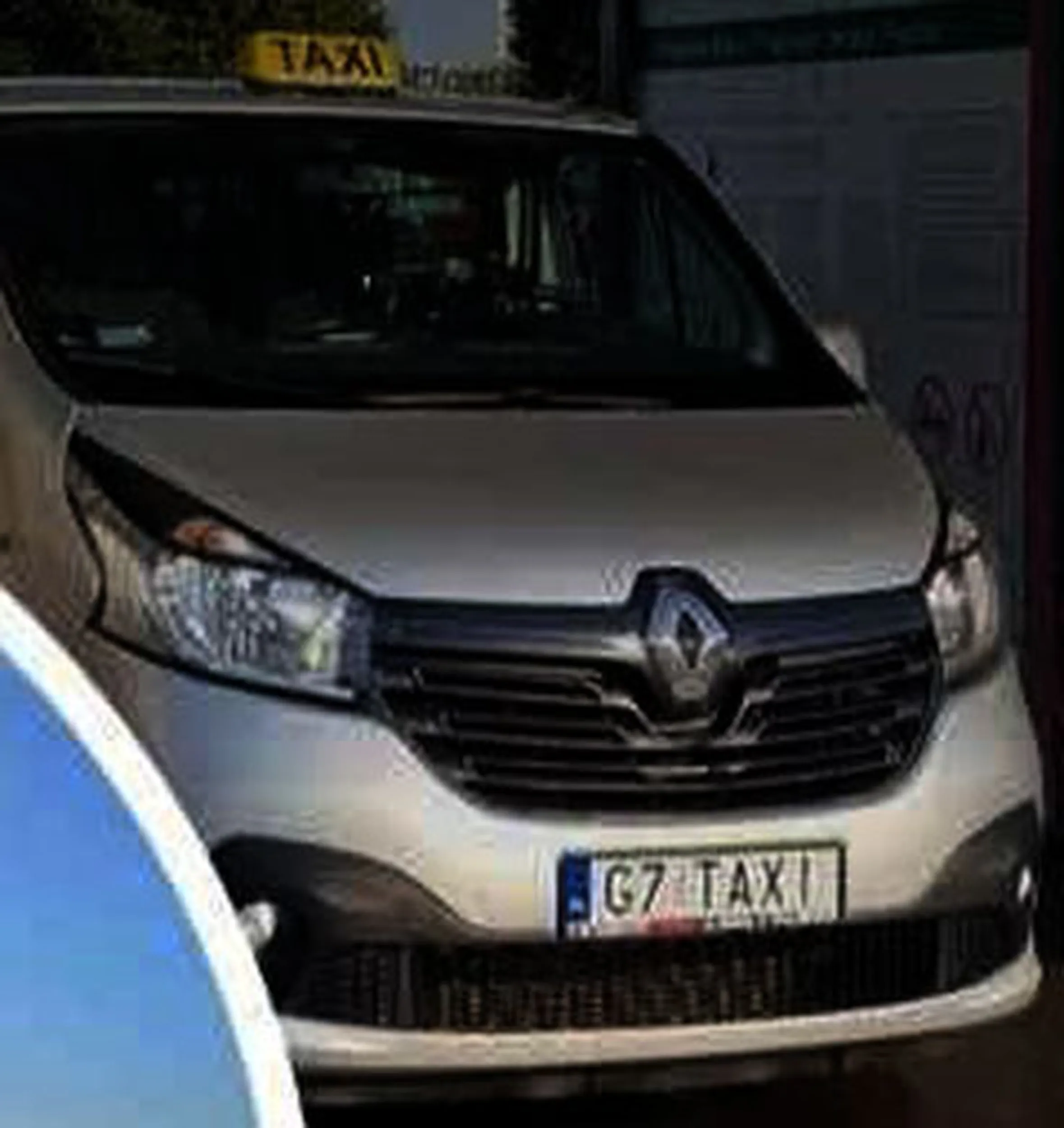 Fajny numer, blacha G7 TAXI
