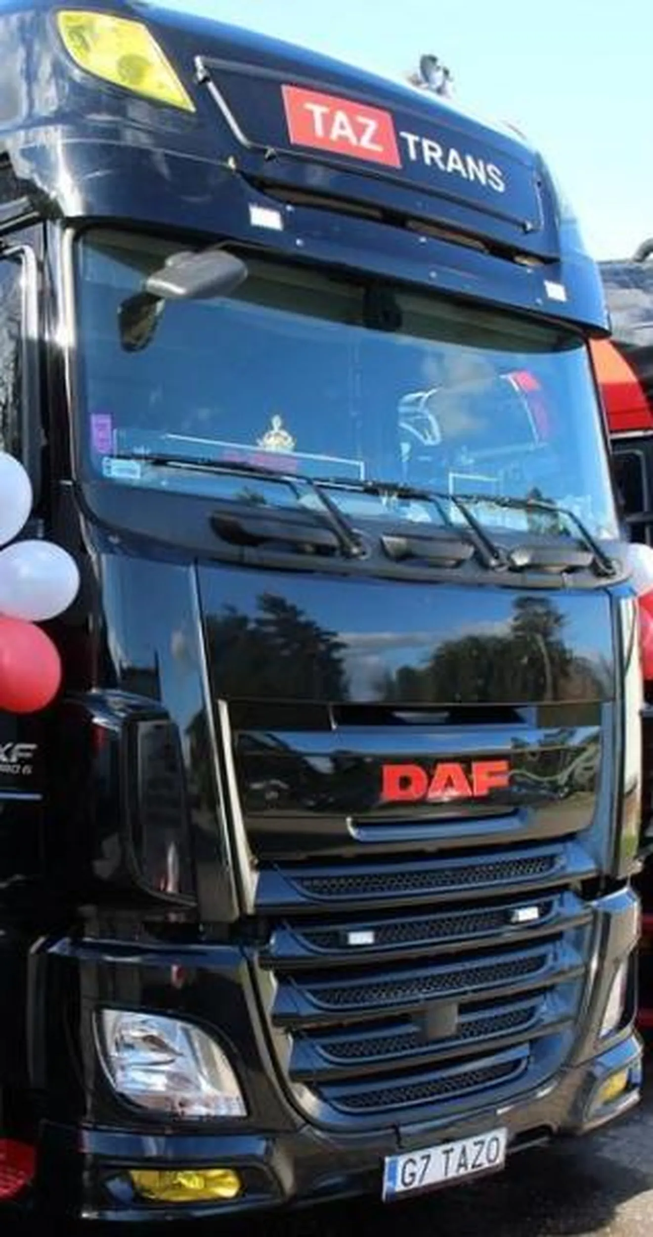 Fajny numer, blacha G7 TAZO