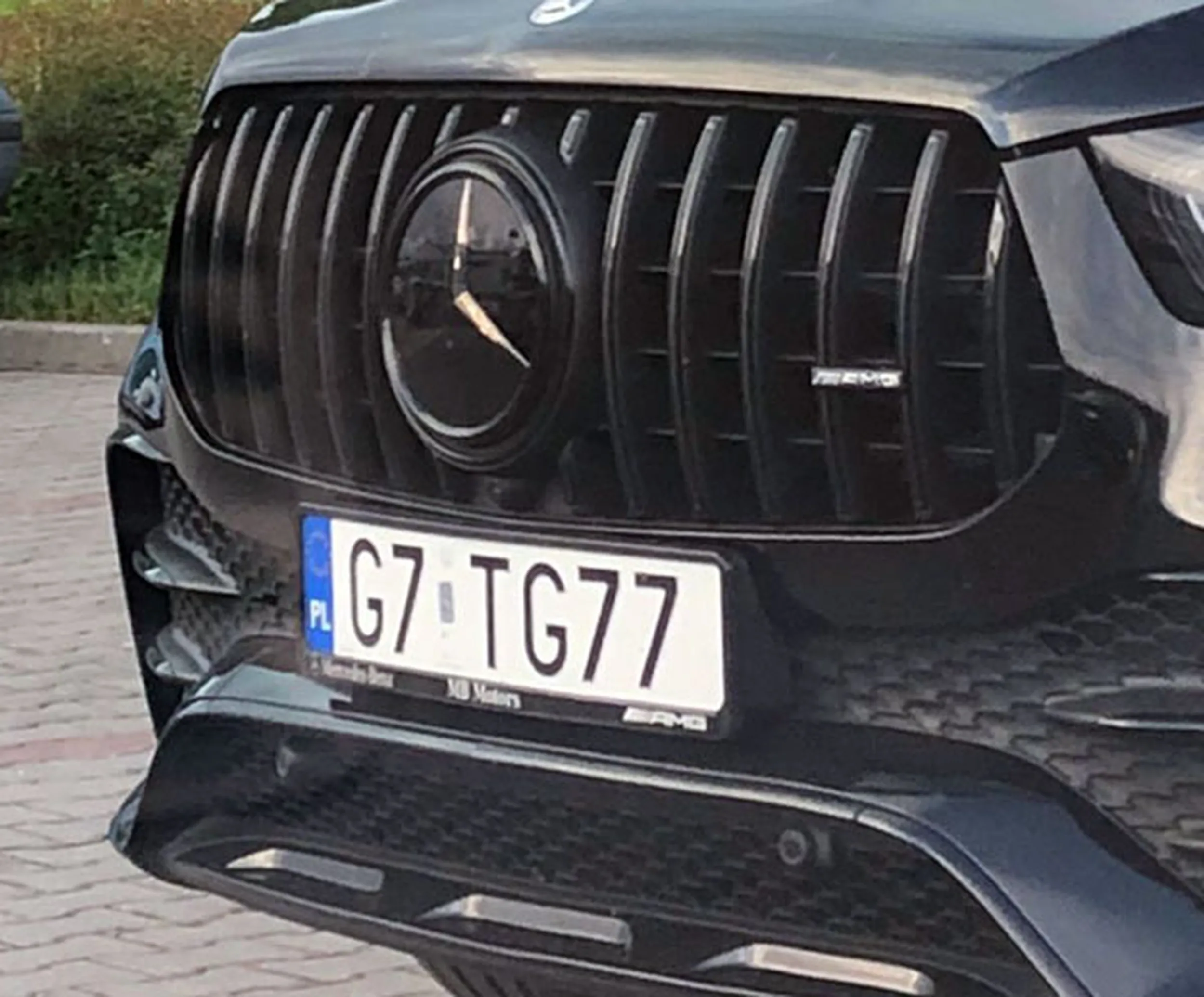 Fajny numer, blacha G7 TG77