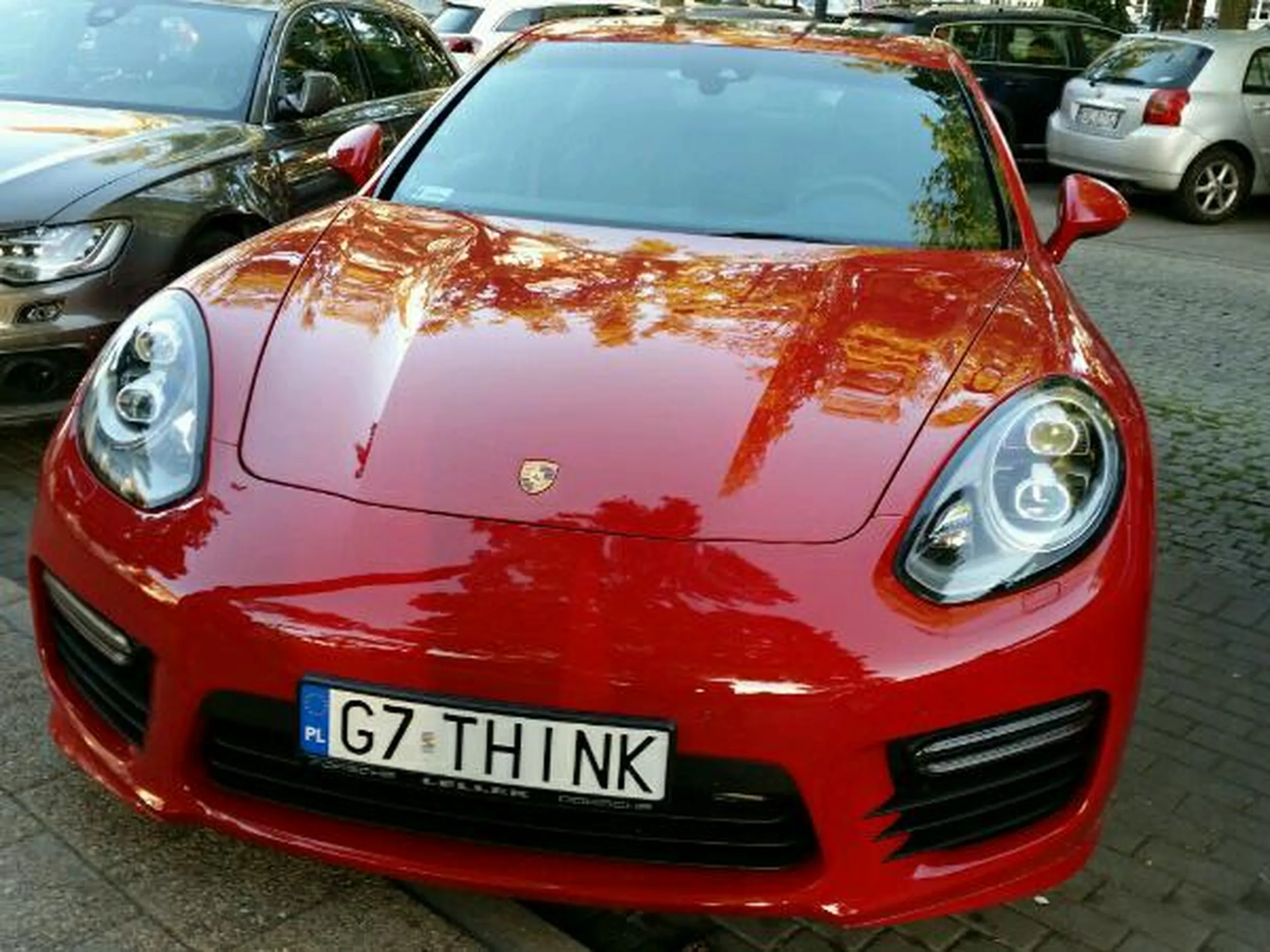 Fajny numer, blacha G7 THINK