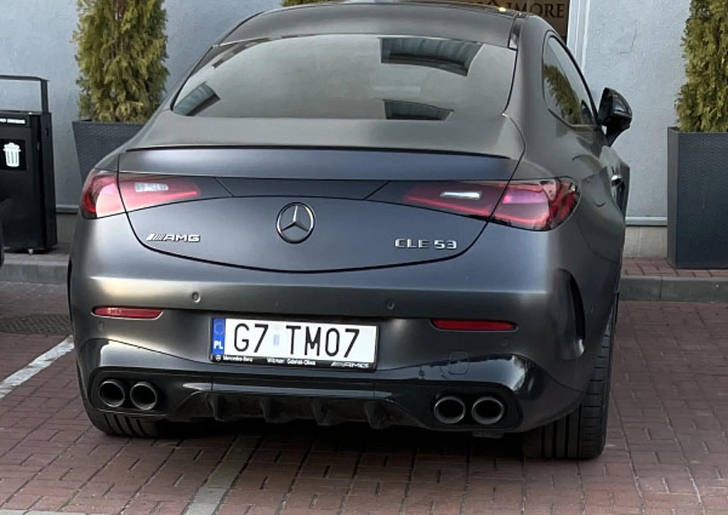 Fajny numer, blacha G7 TM07