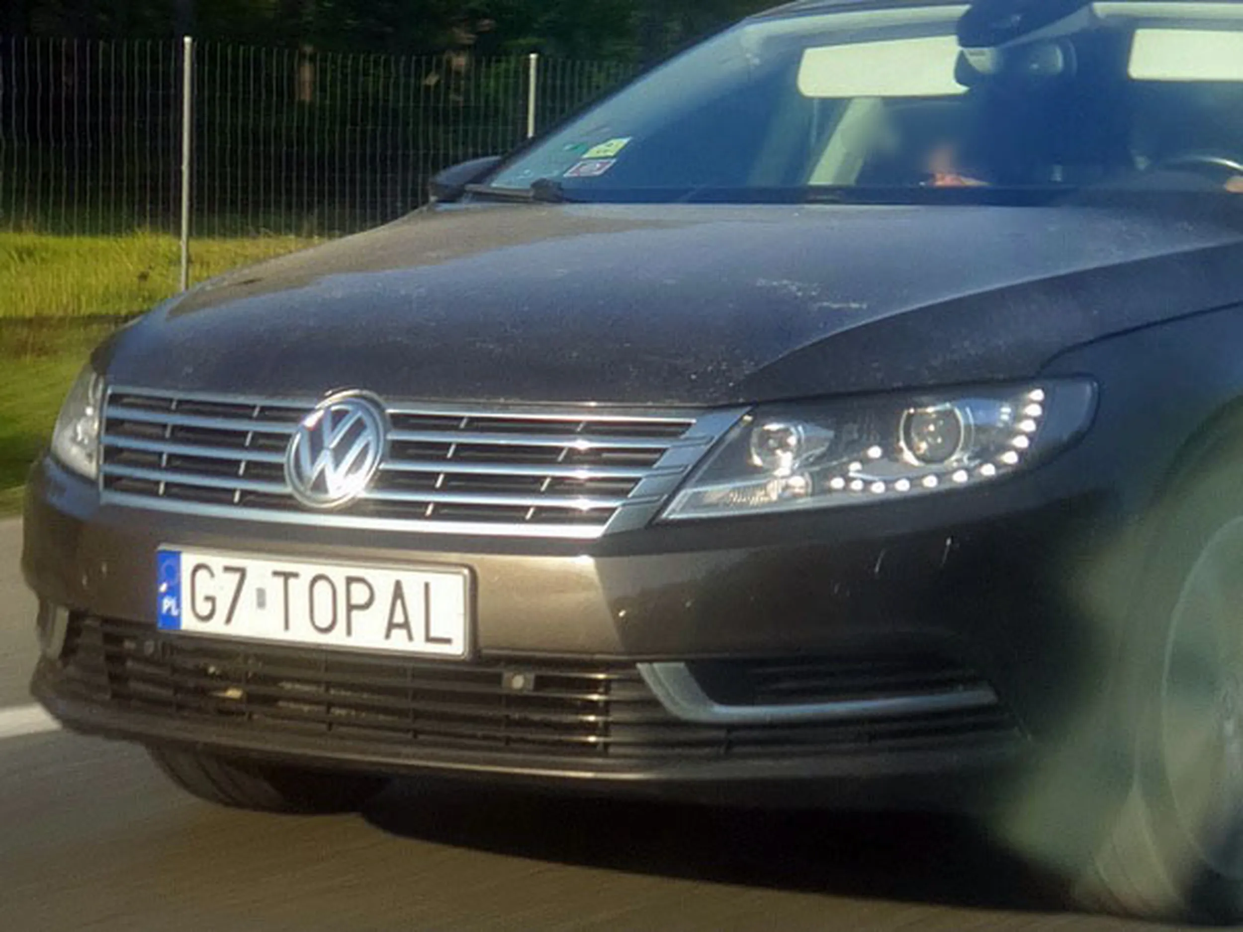 Fajny numer, blacha G7 TOPAL