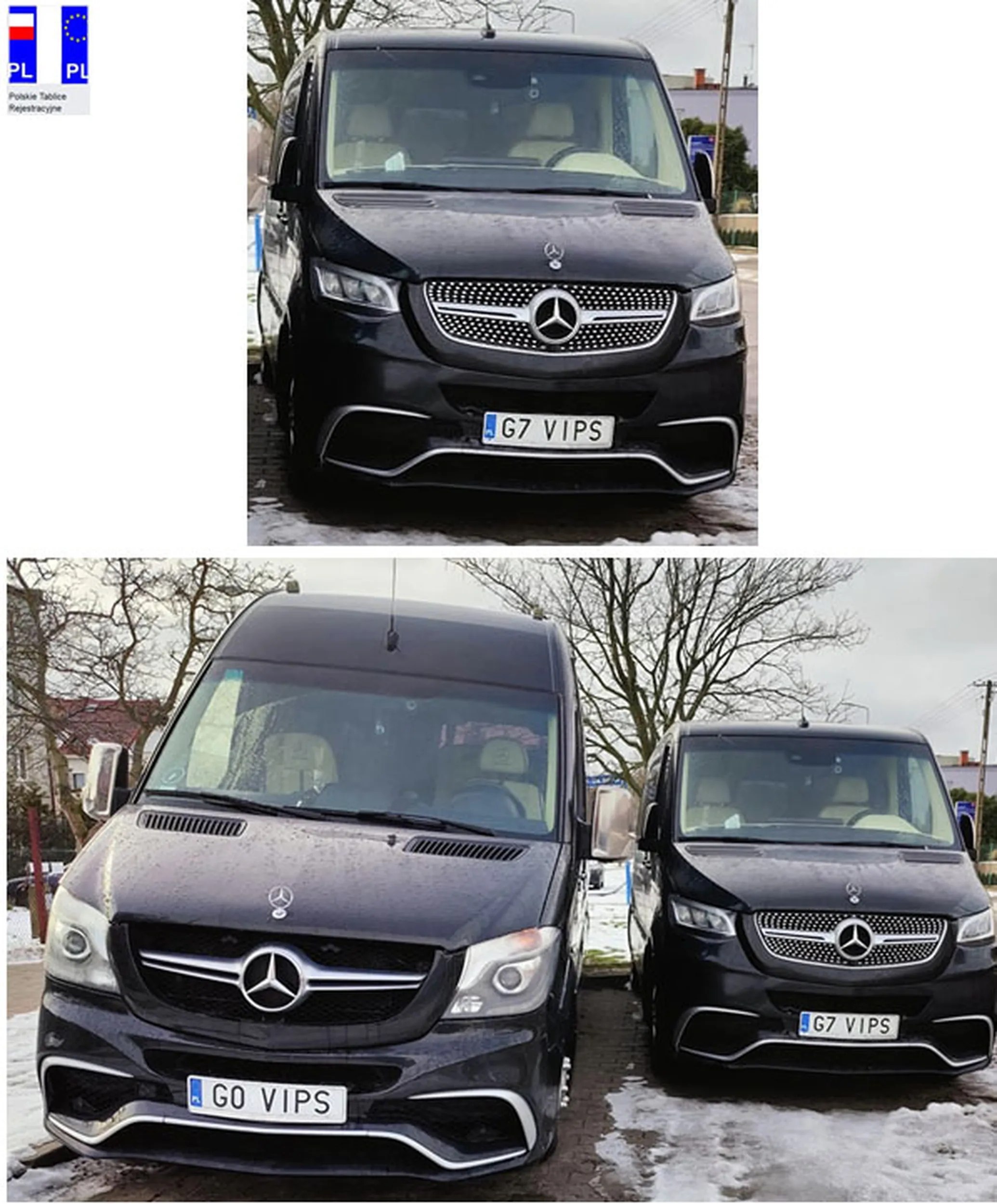 Fajny numer, blacha G7 VIPS