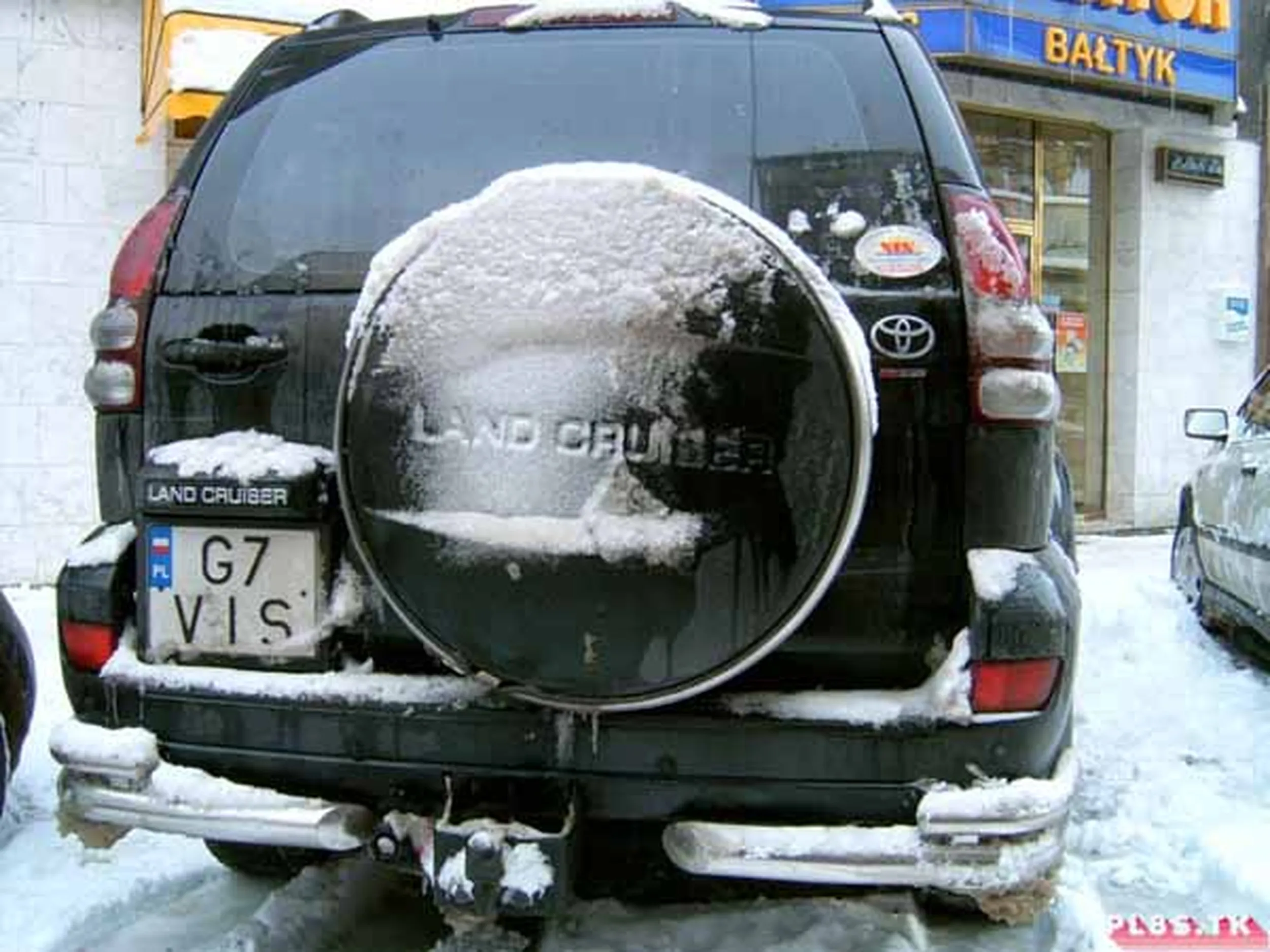 Fajny numer, blacha G7 VIS