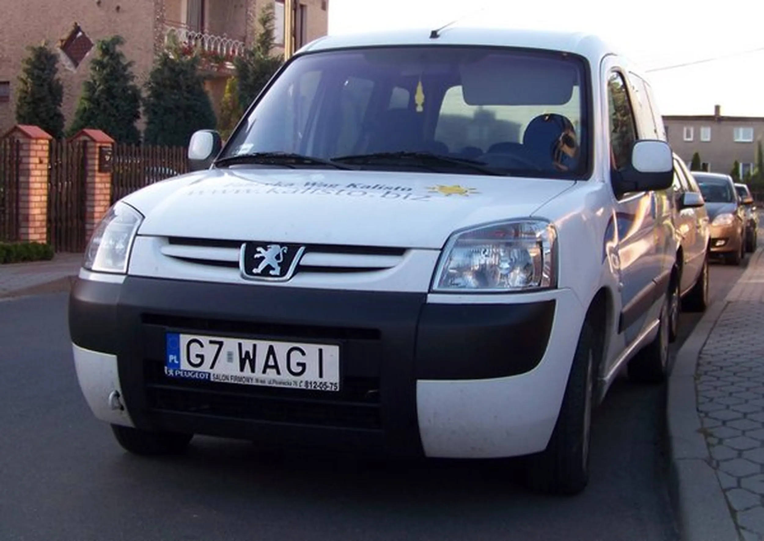 Fajny numer, blacha G7 WAGI