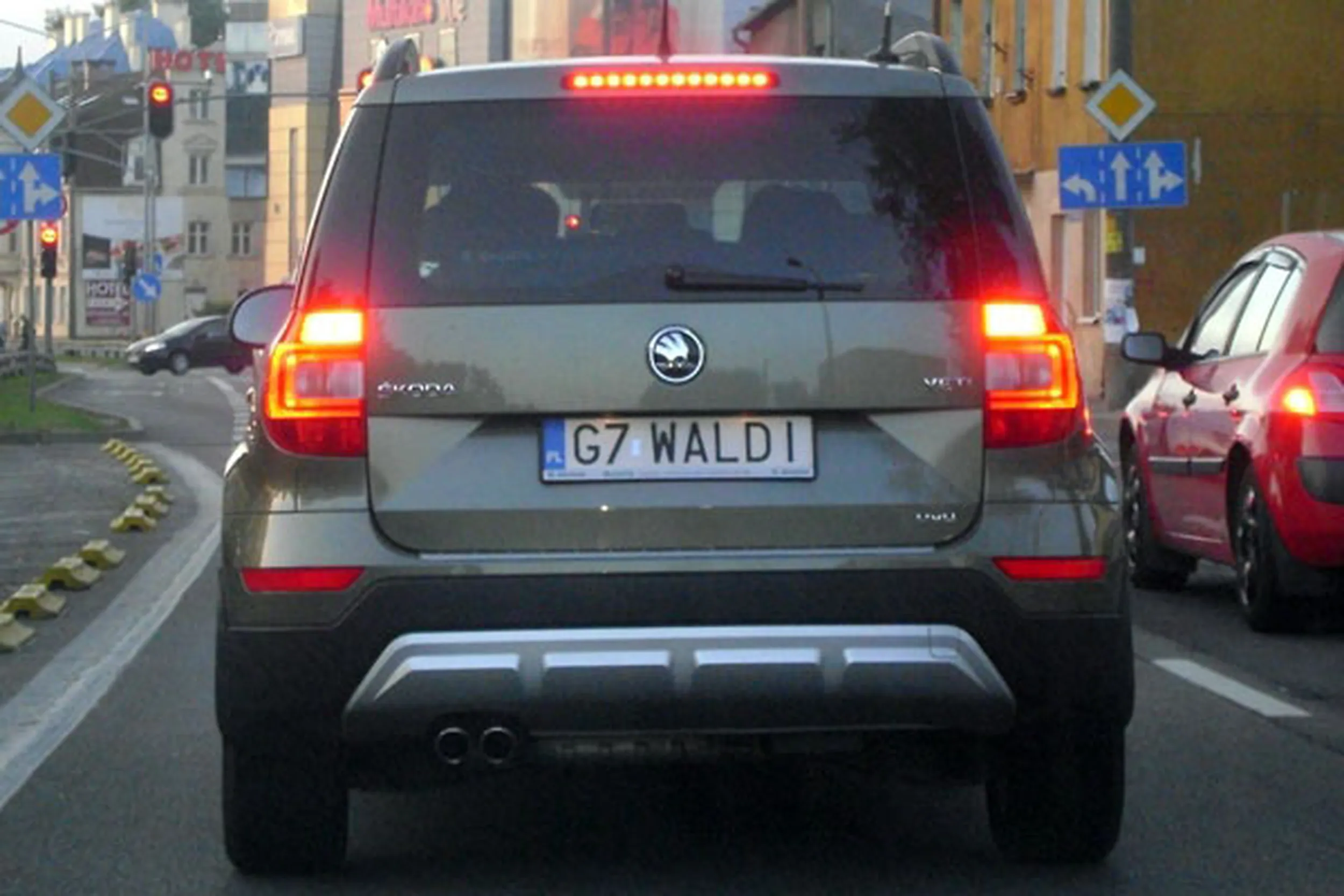 Fajny numer, blacha G7 WALDI