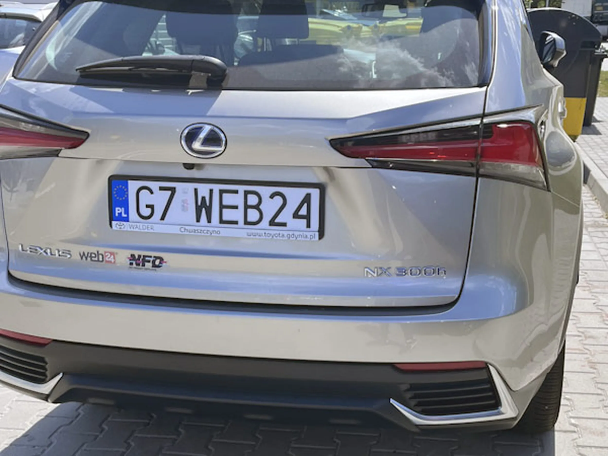 Fajny numer, blacha G7 WEB24