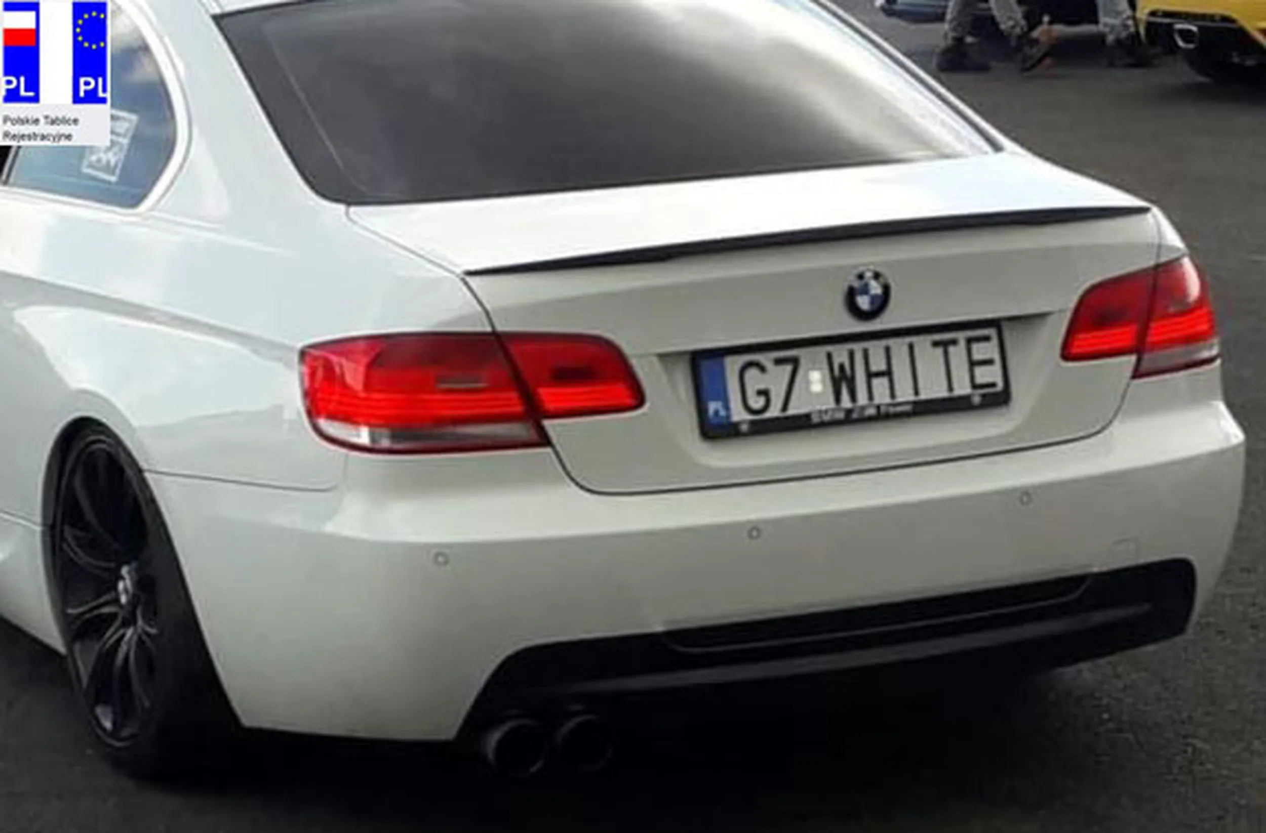 Fajny numer, blacha G7 WHITE