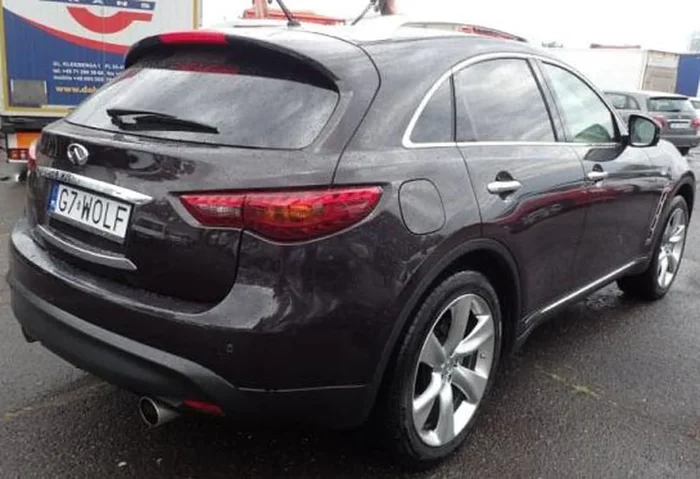 Fajny numer, blacha G7 WOLF