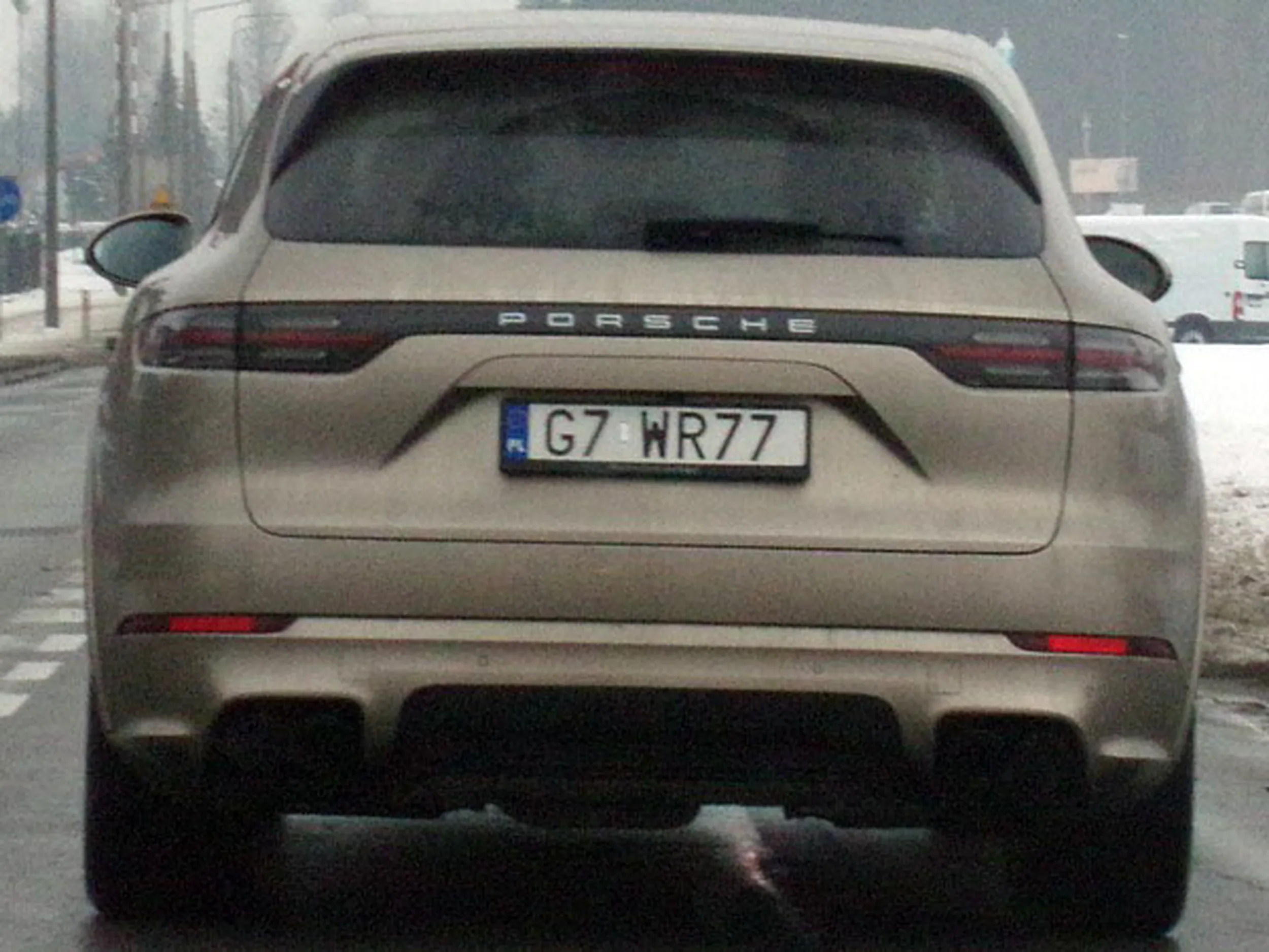 Fajny numer, blacha G7 WR77
