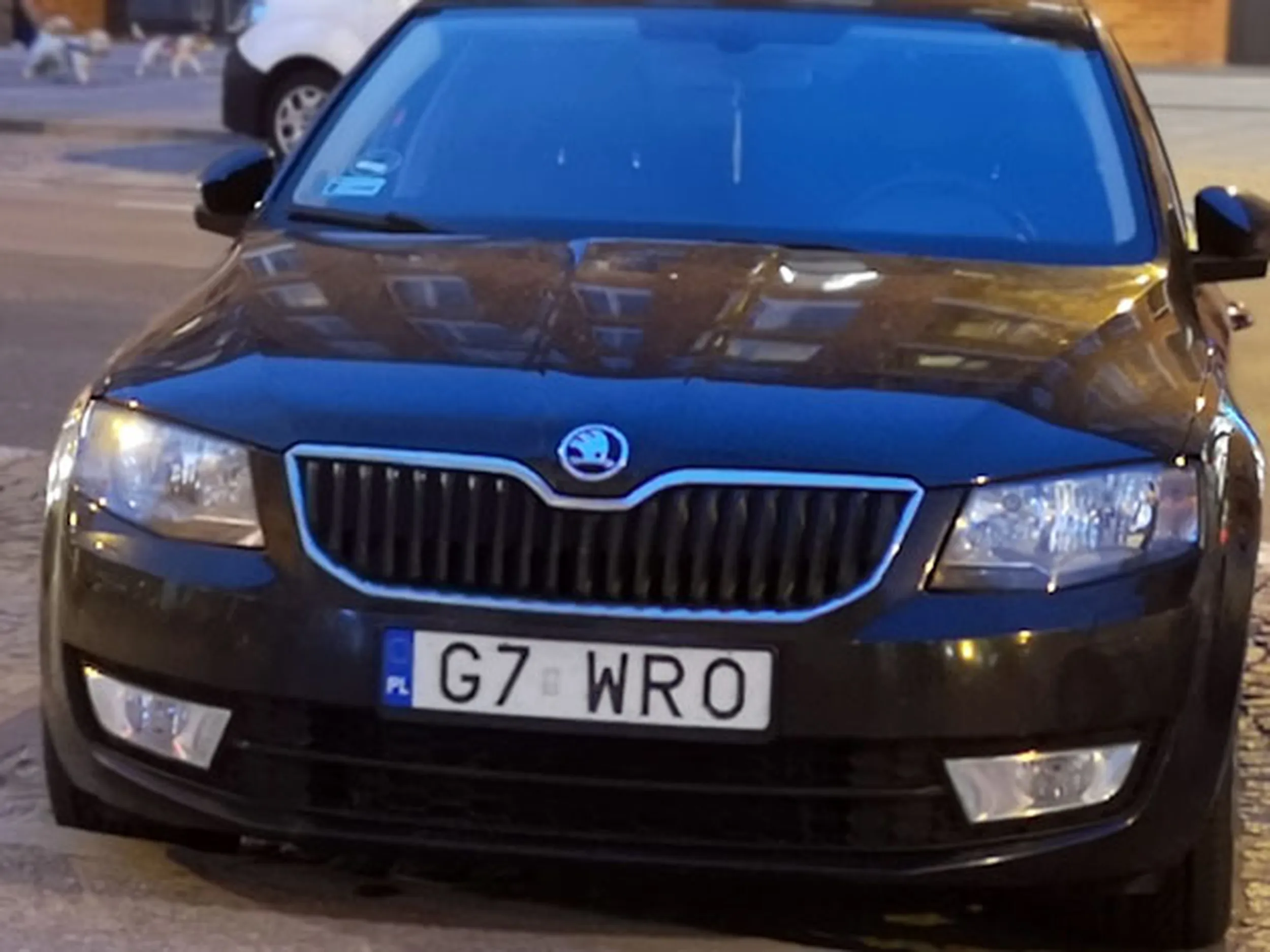 Fajny numer, blacha G7 WRO