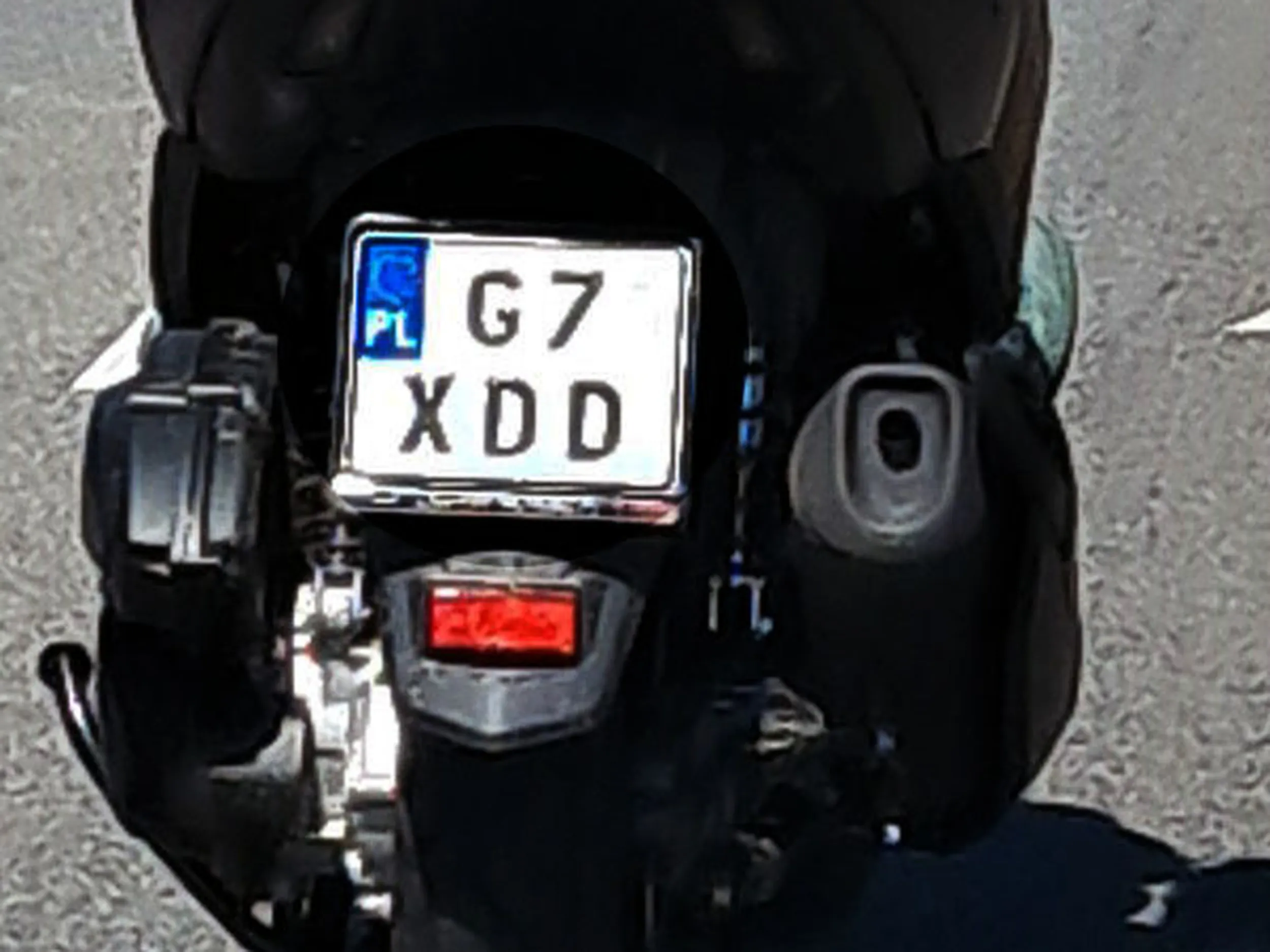 Fajny numer, blacha G7 XDD