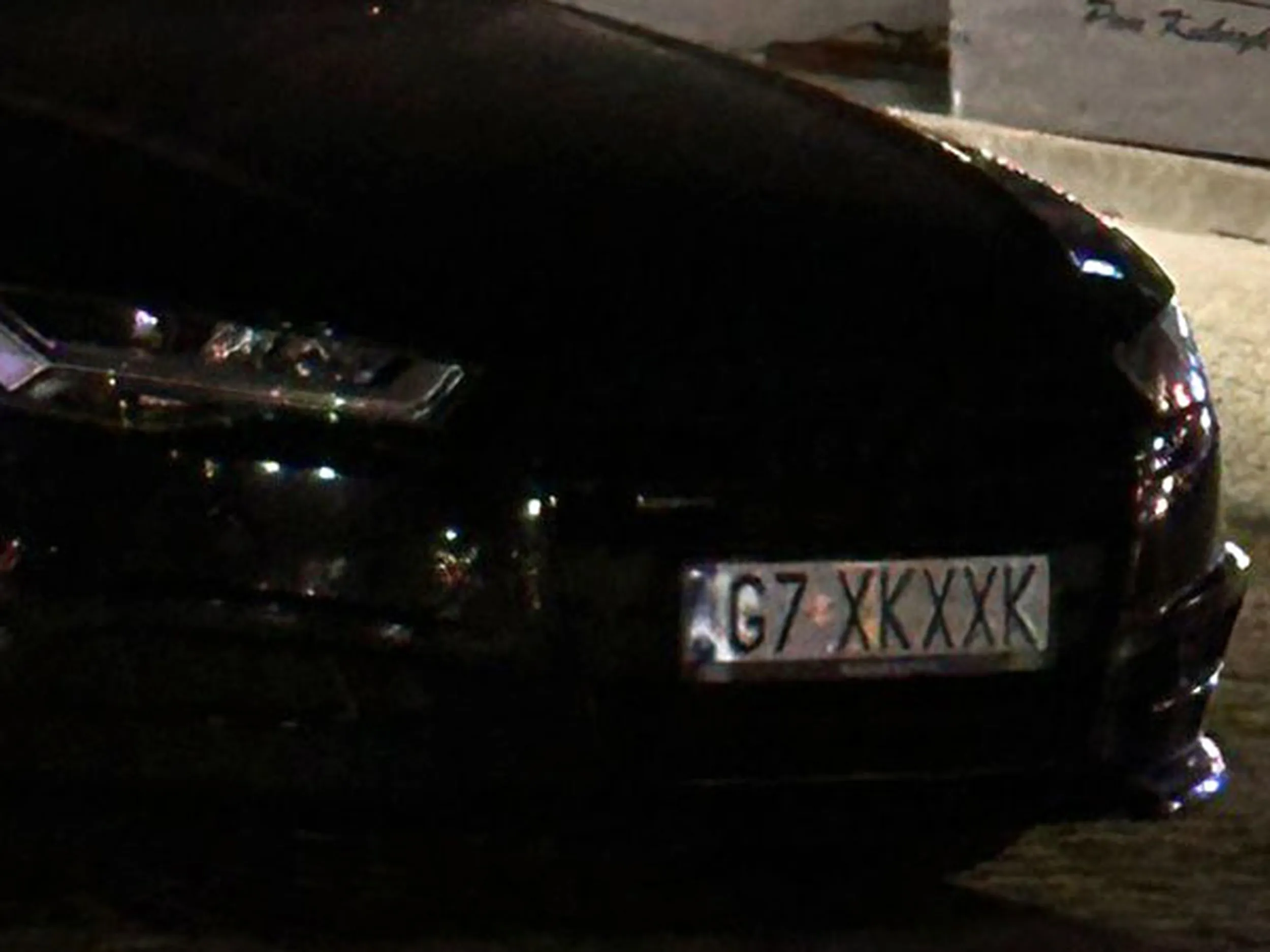 Fajny numer, blacha G7 XKXXK