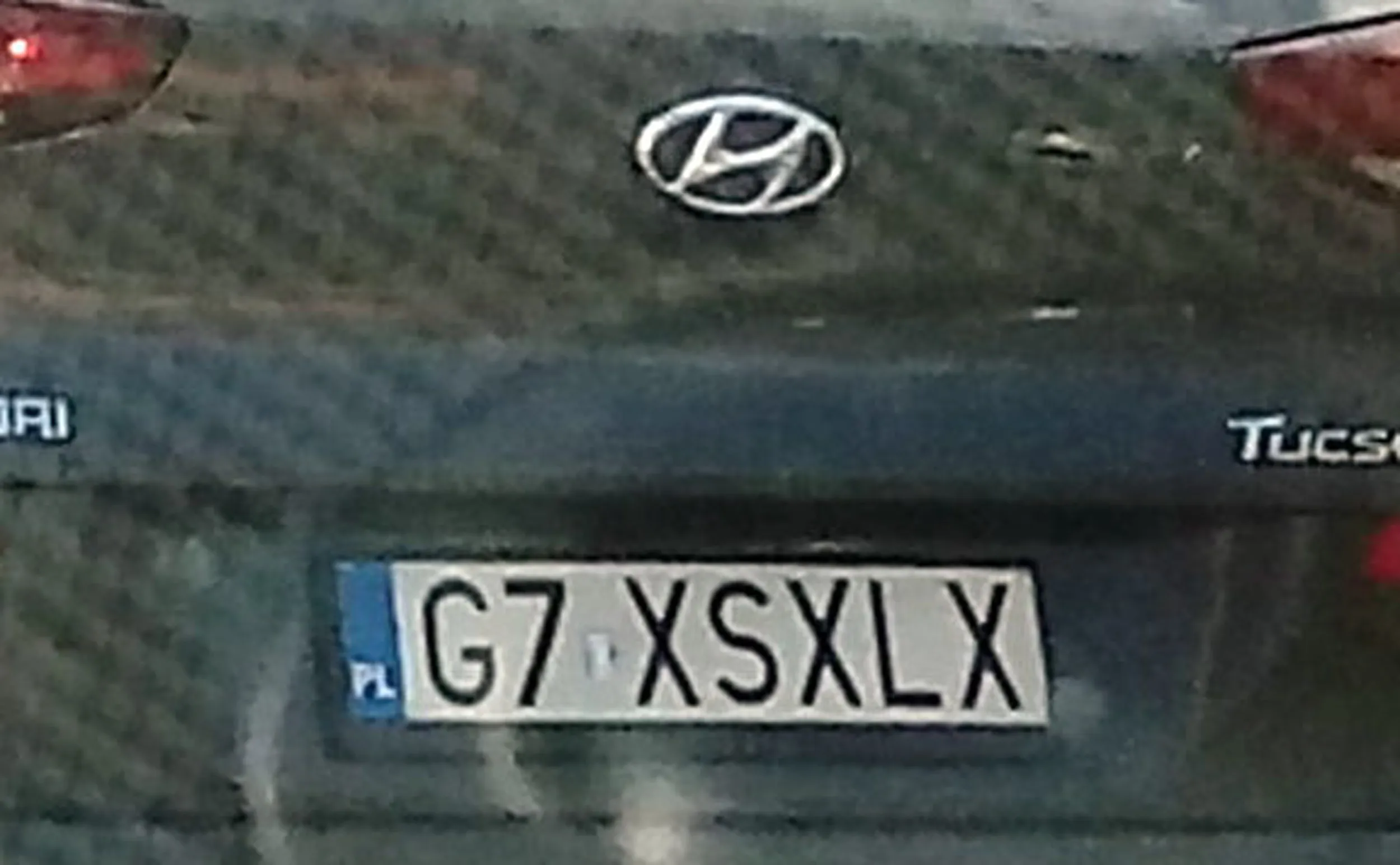 Fajny numer, blacha G7 XSXLX