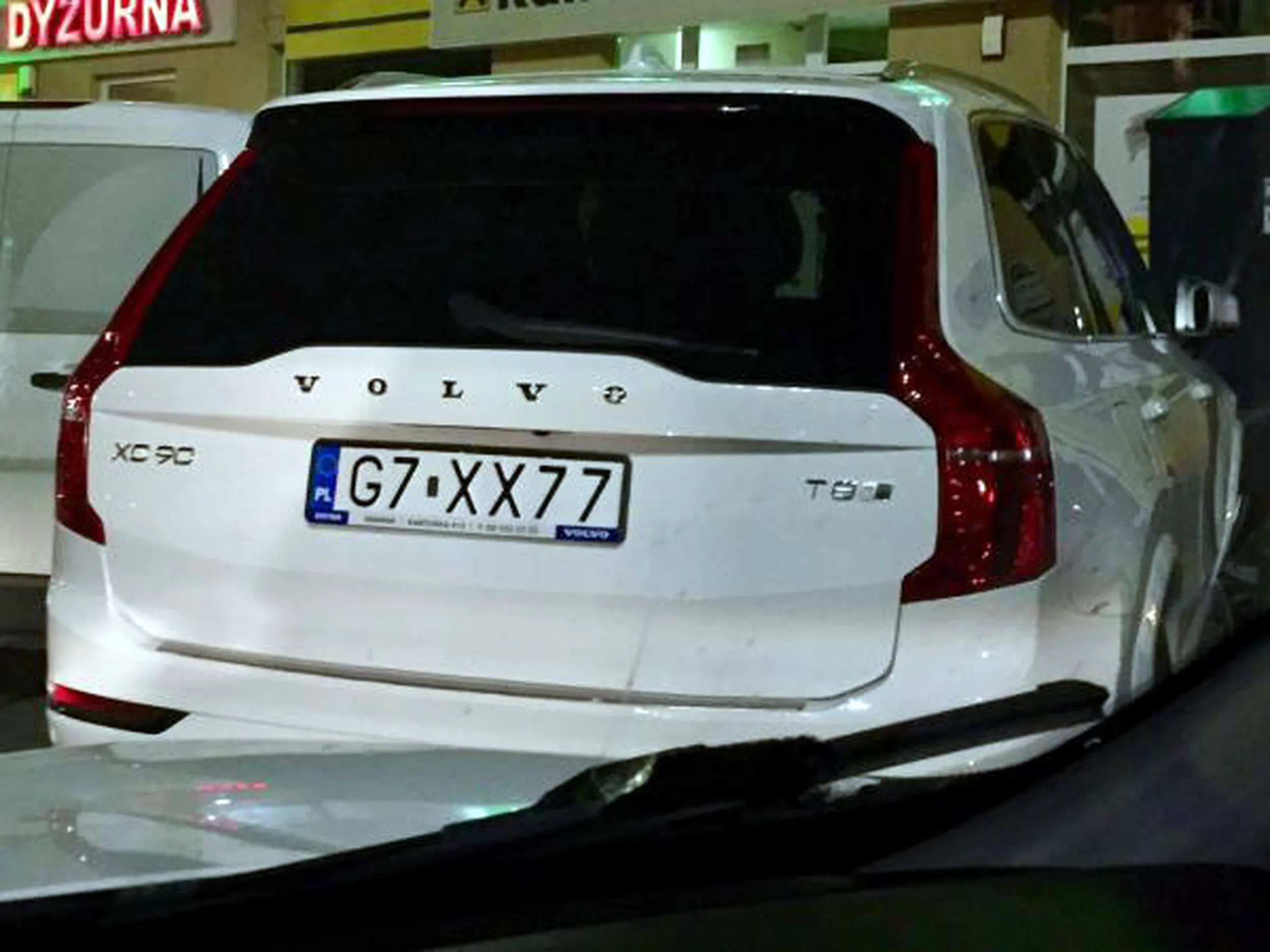 Fajny numer, blacha G7 XX77