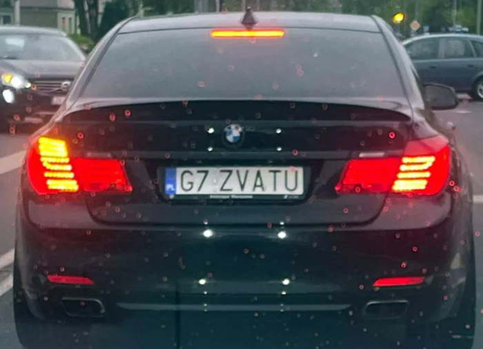 Fajny numer, blacha G7 ZVATU