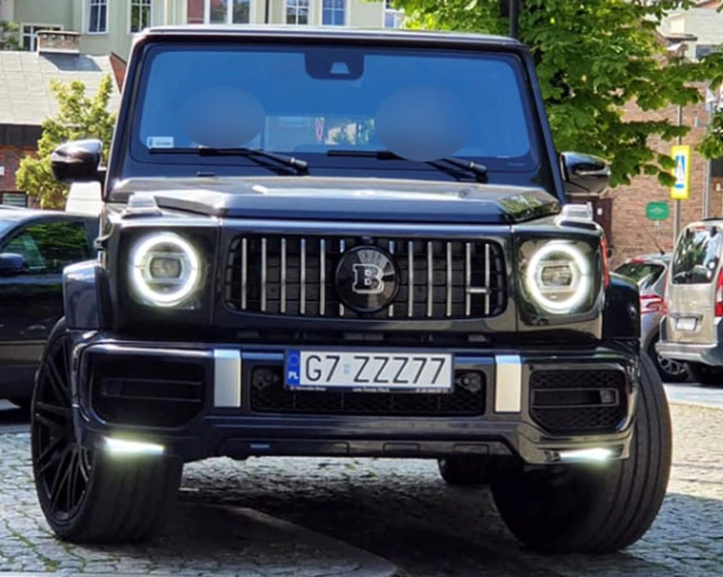 Fajny numer, blacha G7 ZZZ77