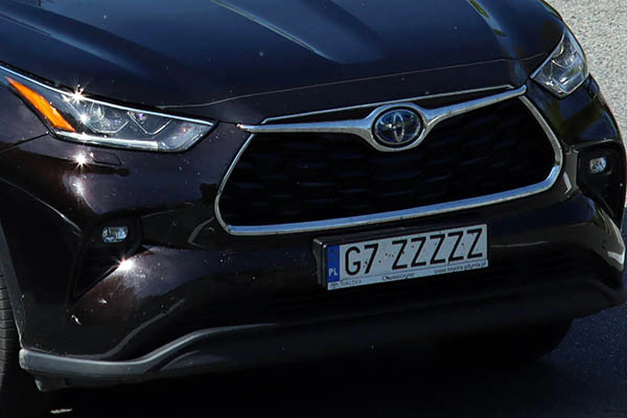 Fajny numer, blacha G7 ZZZZZ