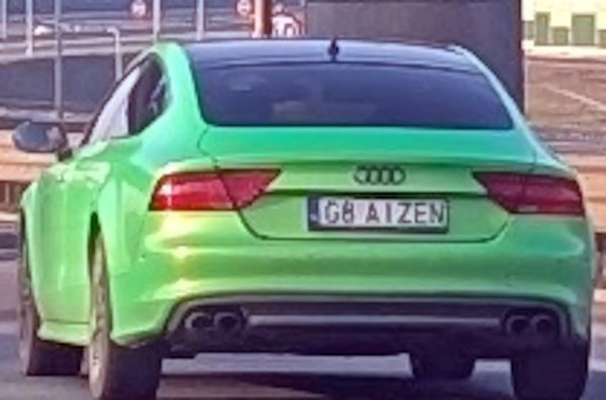 Fajny numer, blacha G8 AIZEN