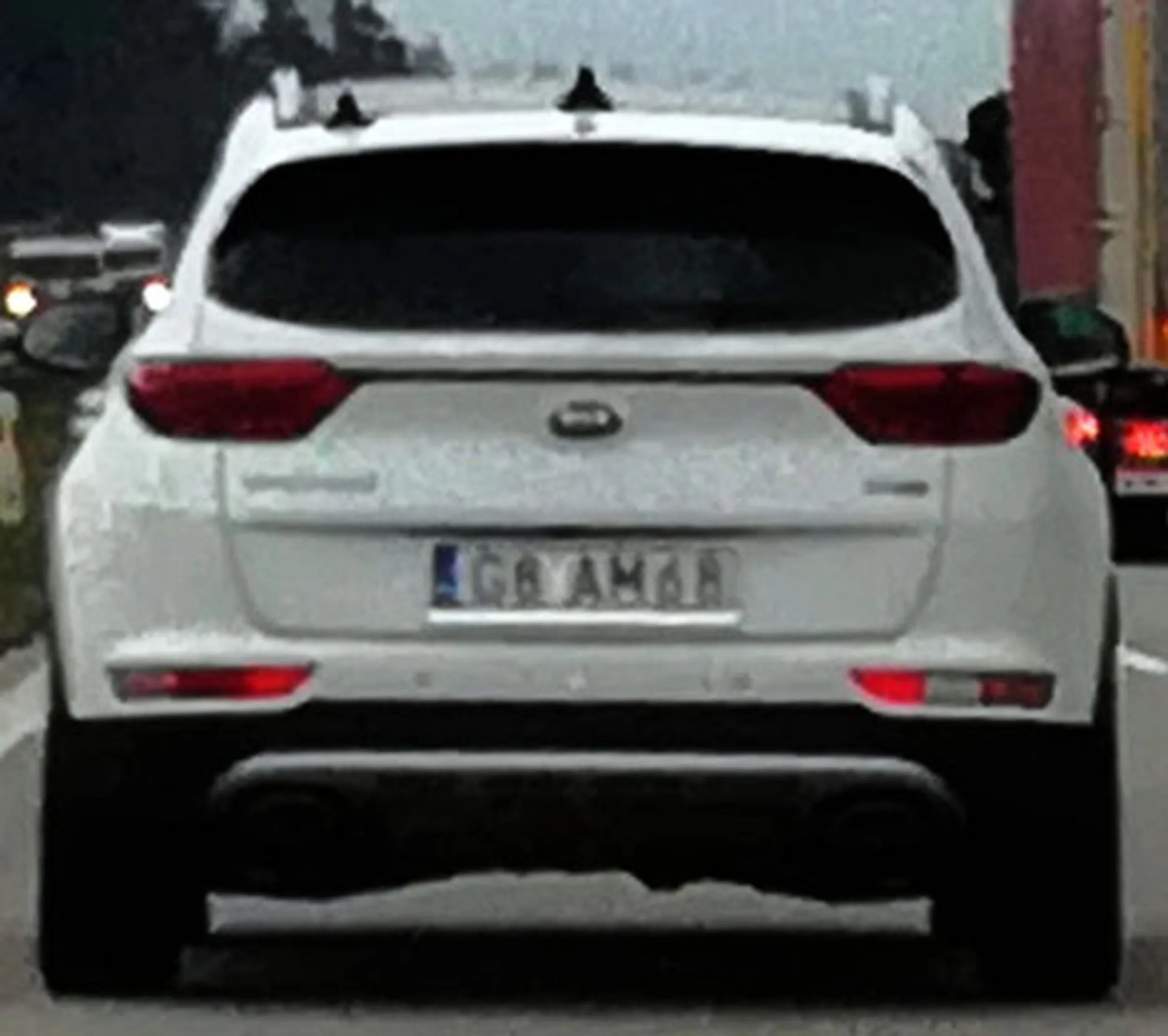 Fajny numer, blacha G8 AM68