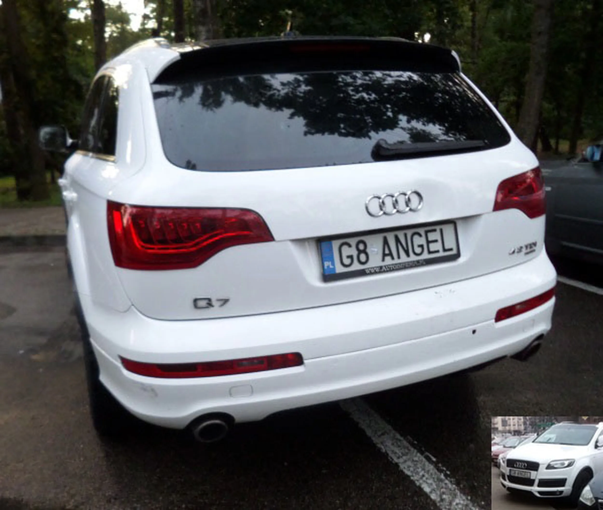 Fajny numer, blacha G8 ANGEL