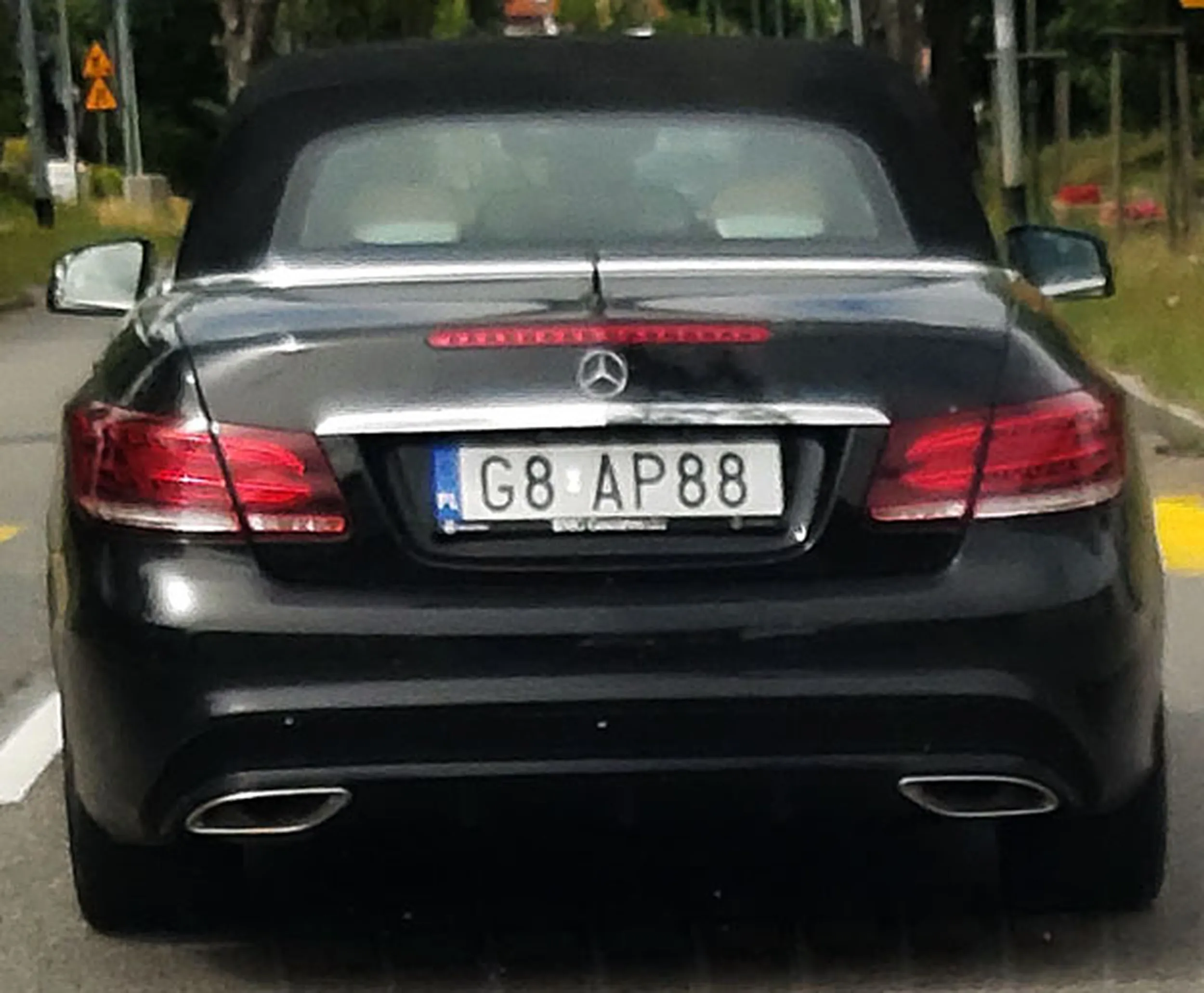 Fajny numer, blacha G8 AP88