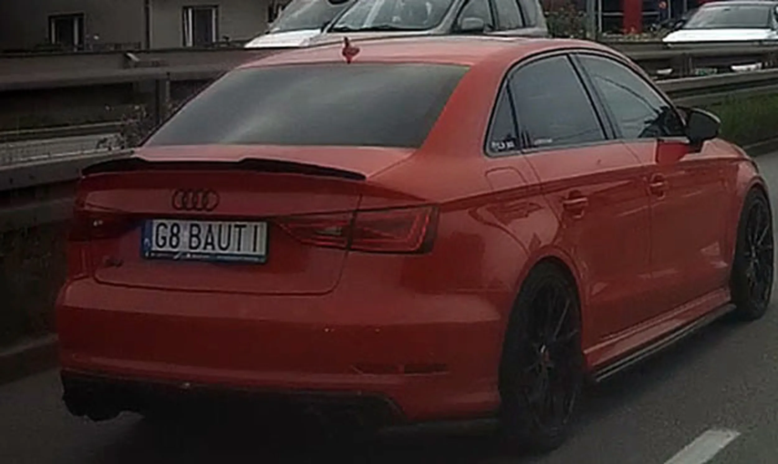 Fajny numer, blacha G8 BAUTI