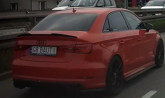 Fajny numer, blacha G8 BAUTI