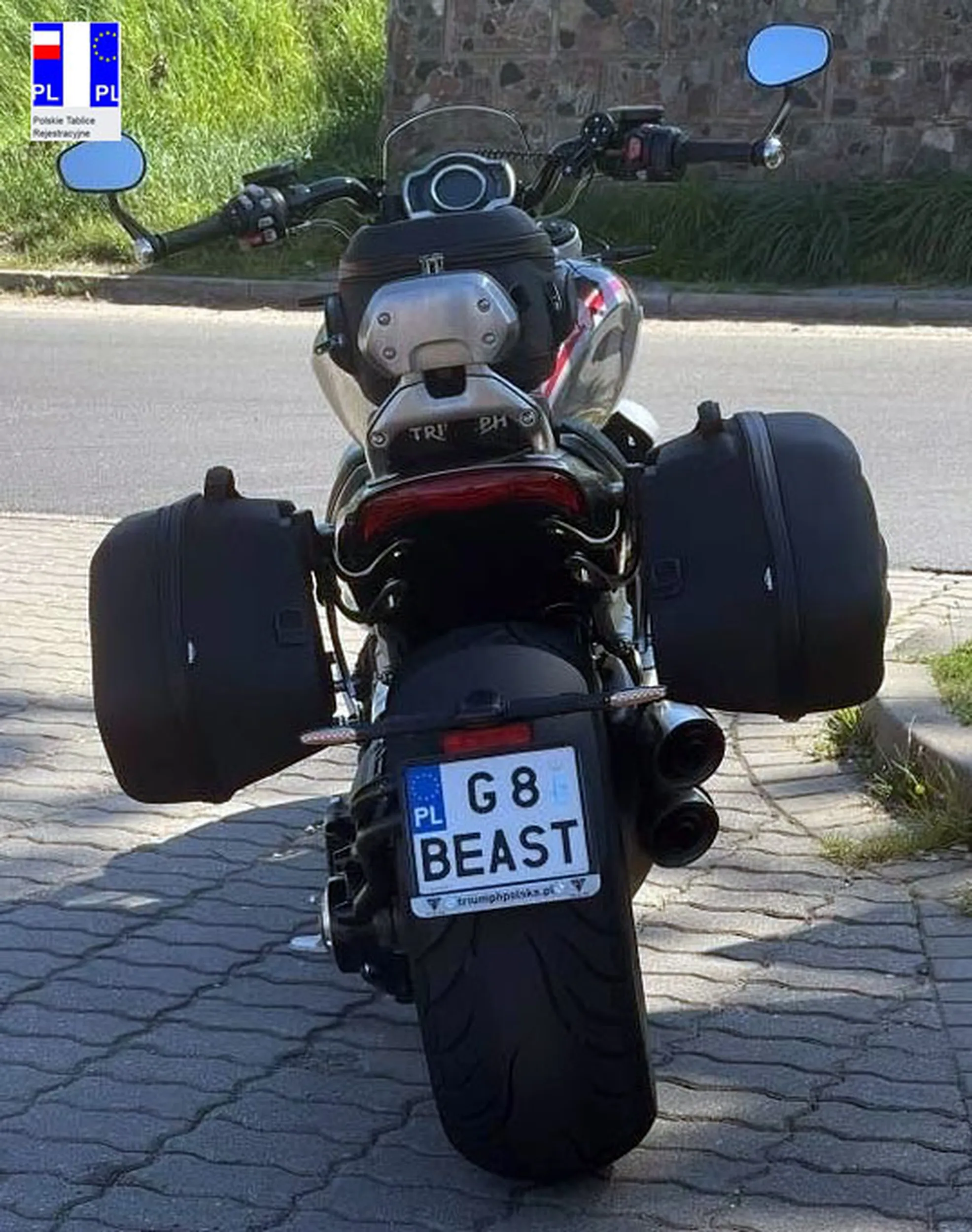 Fajny numer, blacha G8 BEAST