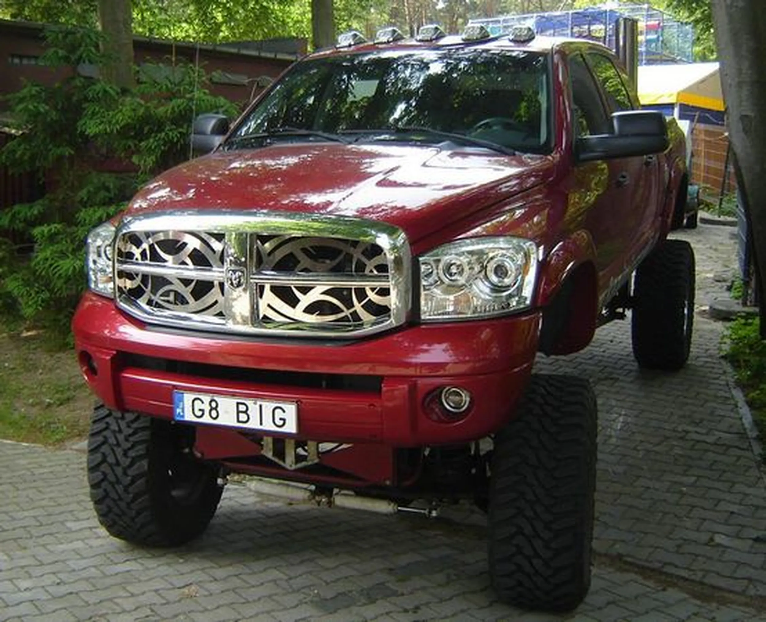 Fajny numer, blacha G8 BIG