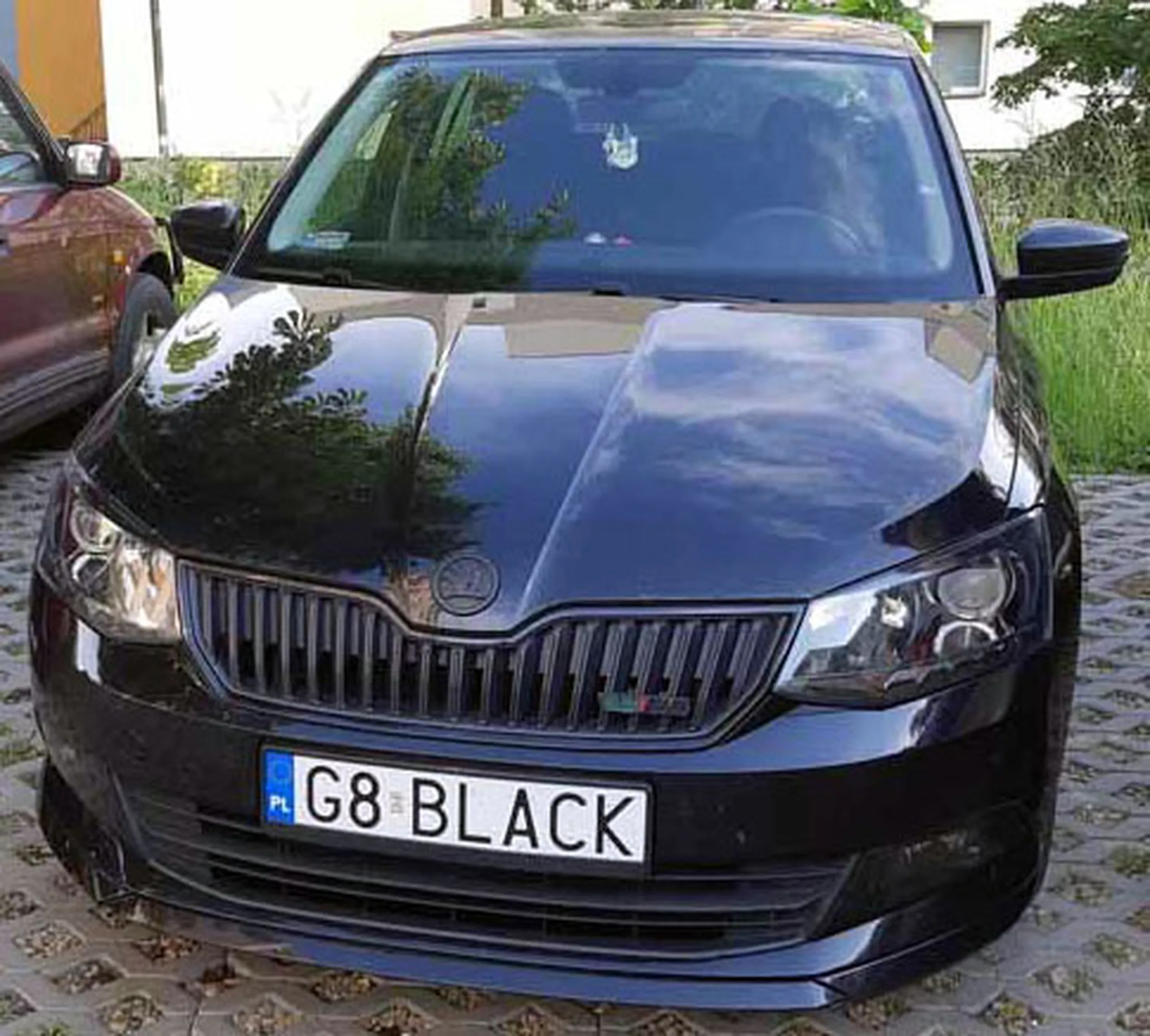 Fajny numer, blacha G8 BLACK