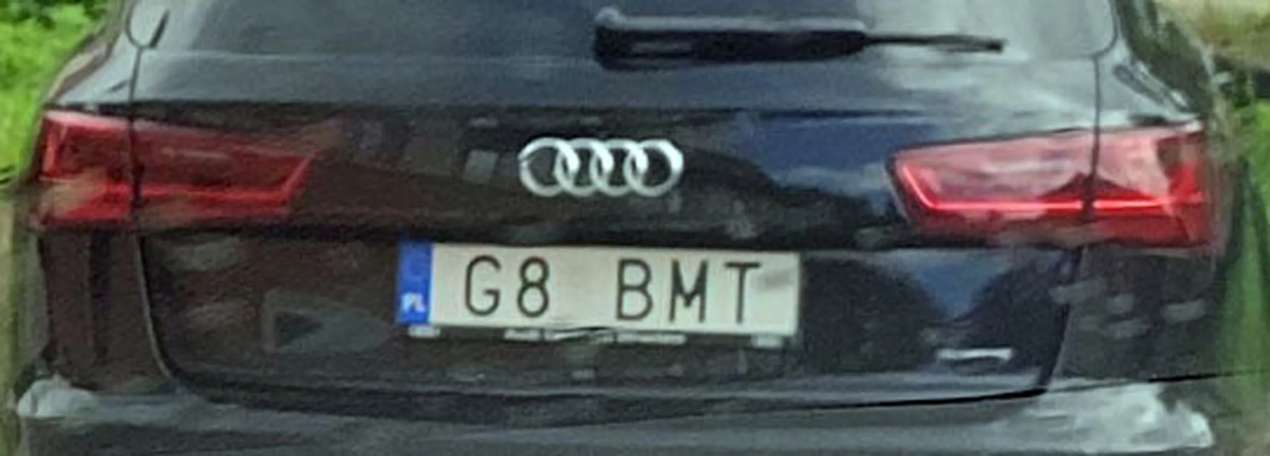 Fajny numer, blacha G8 BMT