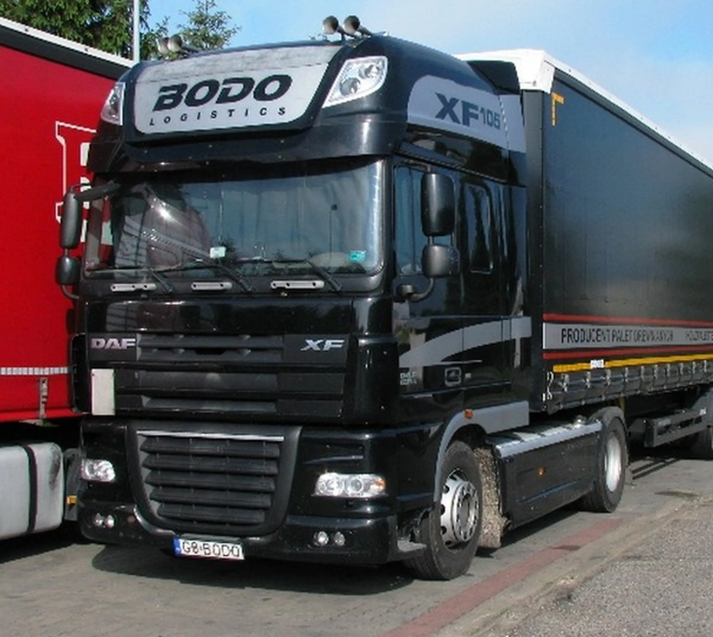 Fajny numer, blacha G8 BODO